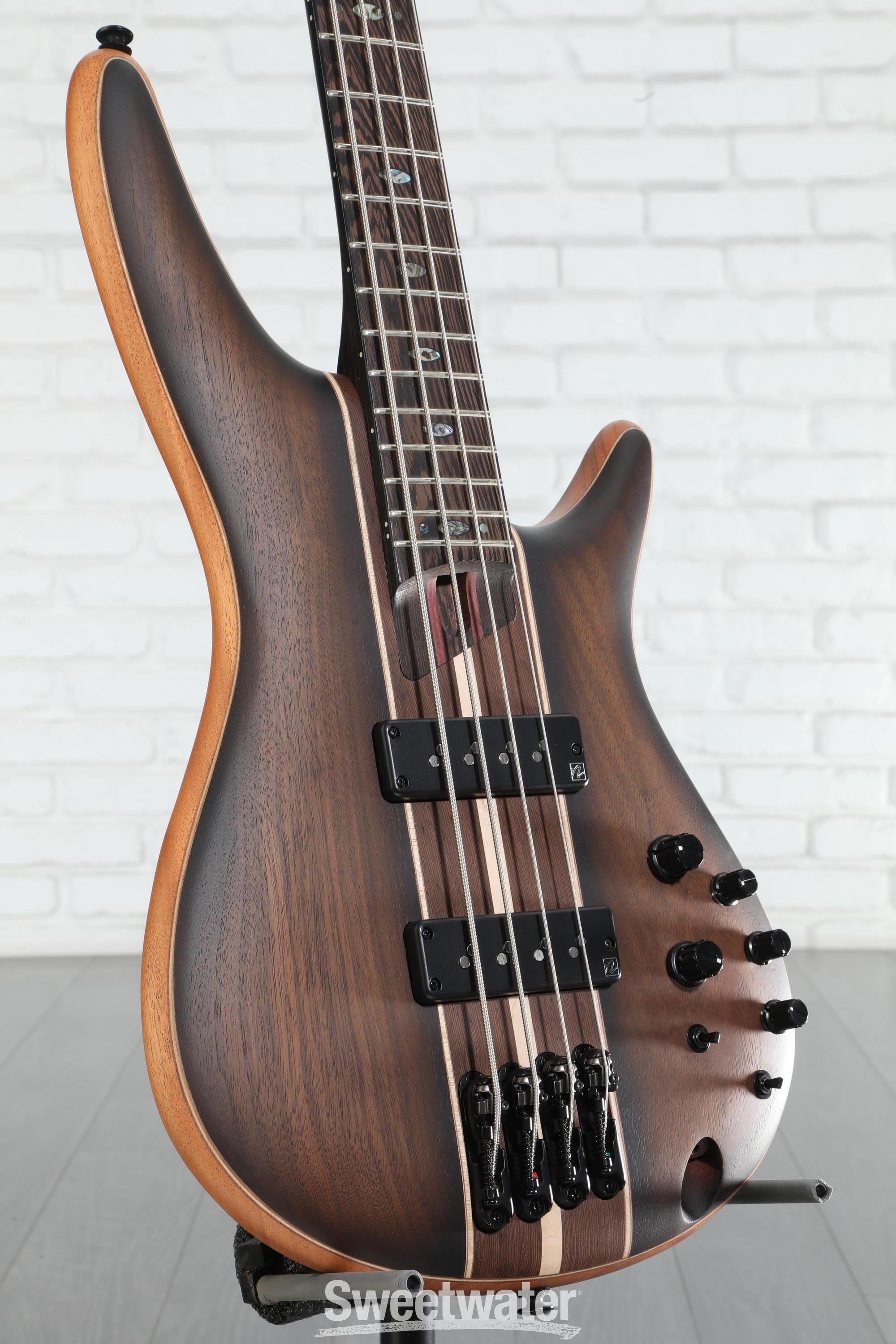 Ibanez Premium SR1350B 4-string Bass Guitar - Dual Mocha