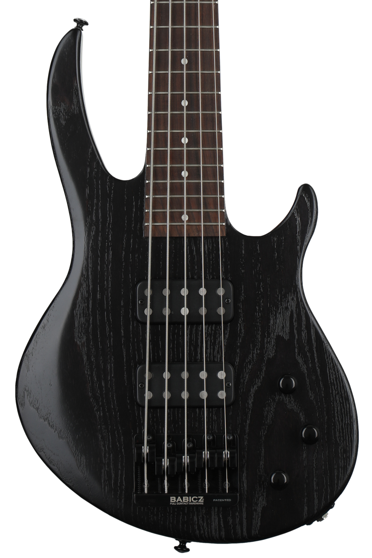 Gibson EB Bass 5 String 2018 - Satin Trans Black | Sweetwater