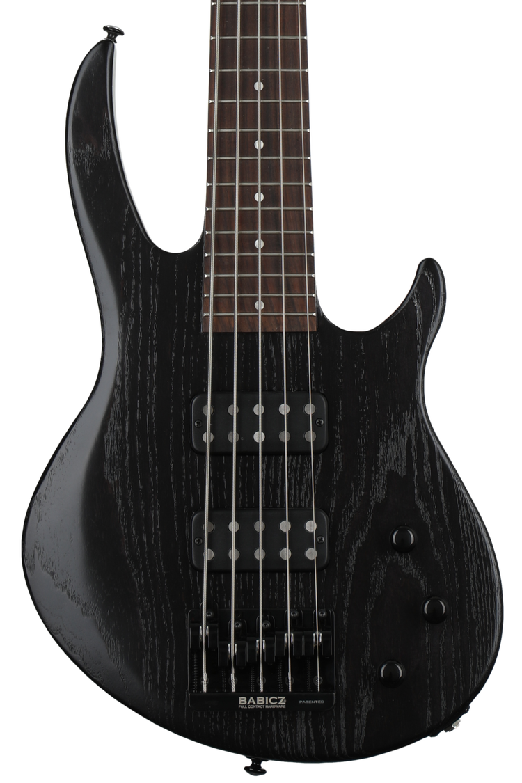 Gibson EB Bass 5 String 2018 - Satin Trans Black | Sweetwater
