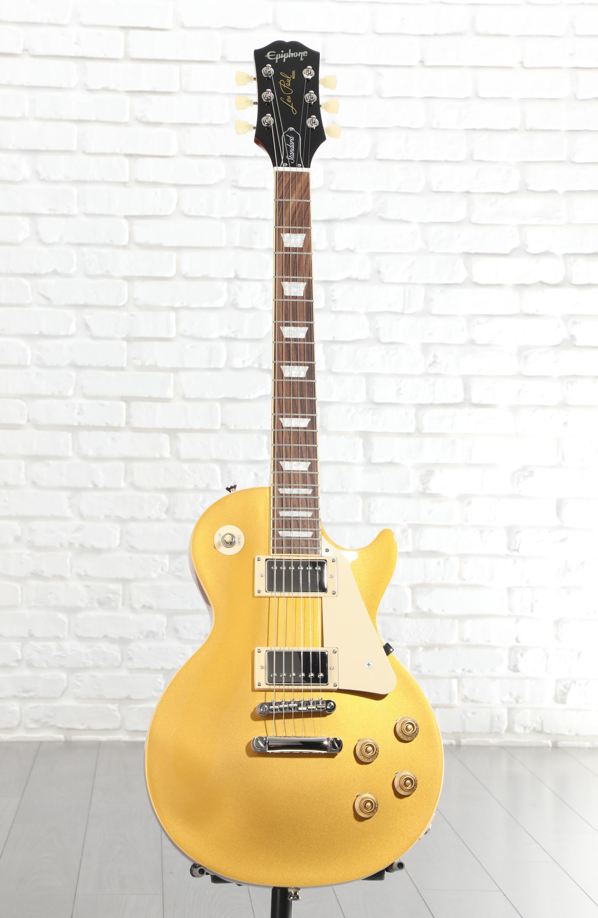 Epiphone Les Paul Standard '50s Electric Guitar - Goldtop | Sweetwater