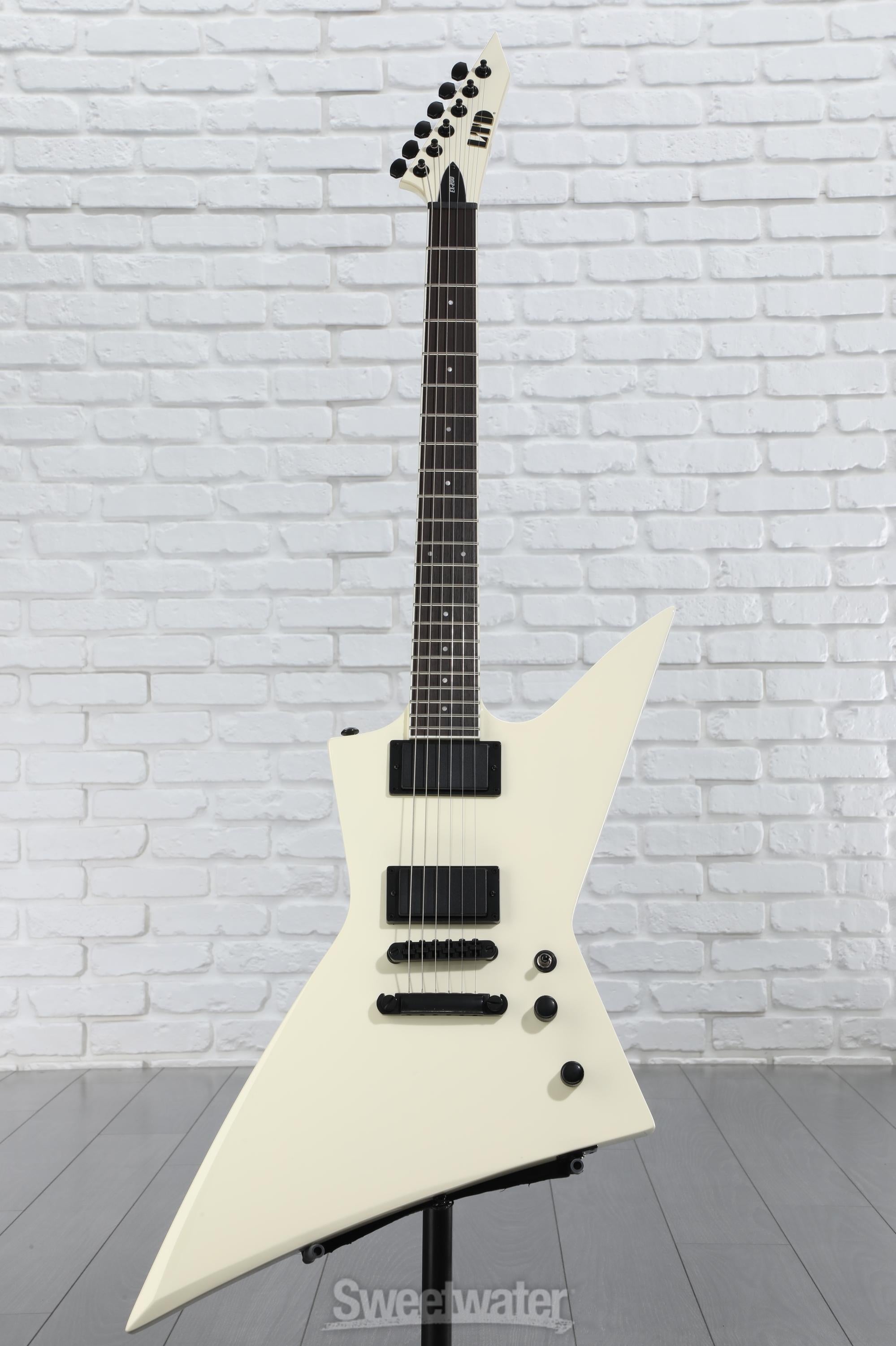 ESP LTD EX-200 Solidbody Electric Guitar - Olympic White