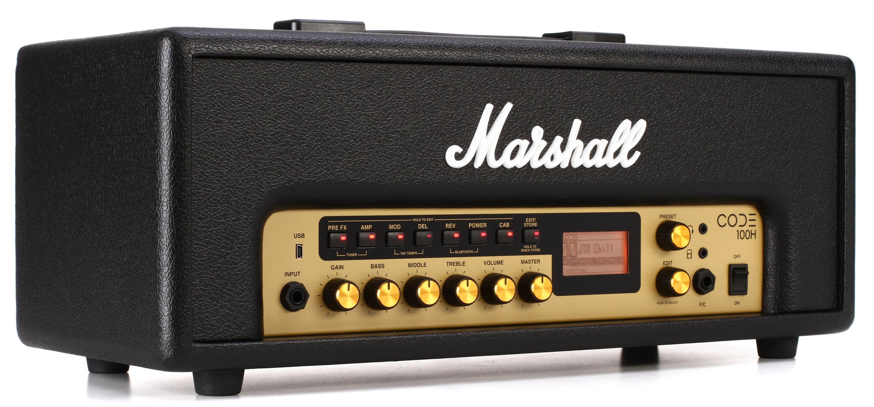 Marshall Code100H 100-watt Digital Head | Sweetwater
