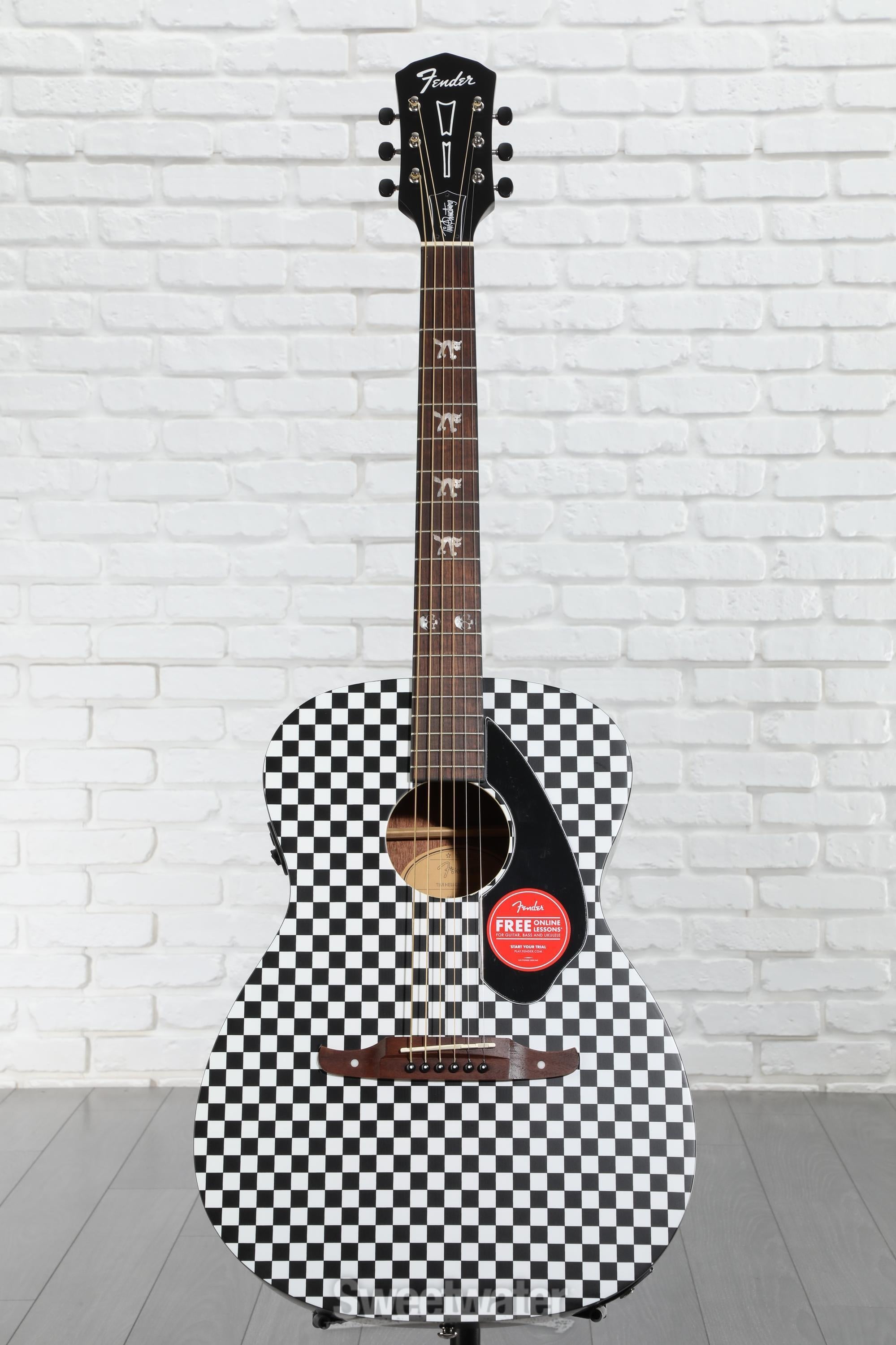 HYSTERIC GLAMOUR ラグ ギター デザイン Fender Releases Tim Armstrong of Rancid's Signature Acoustic