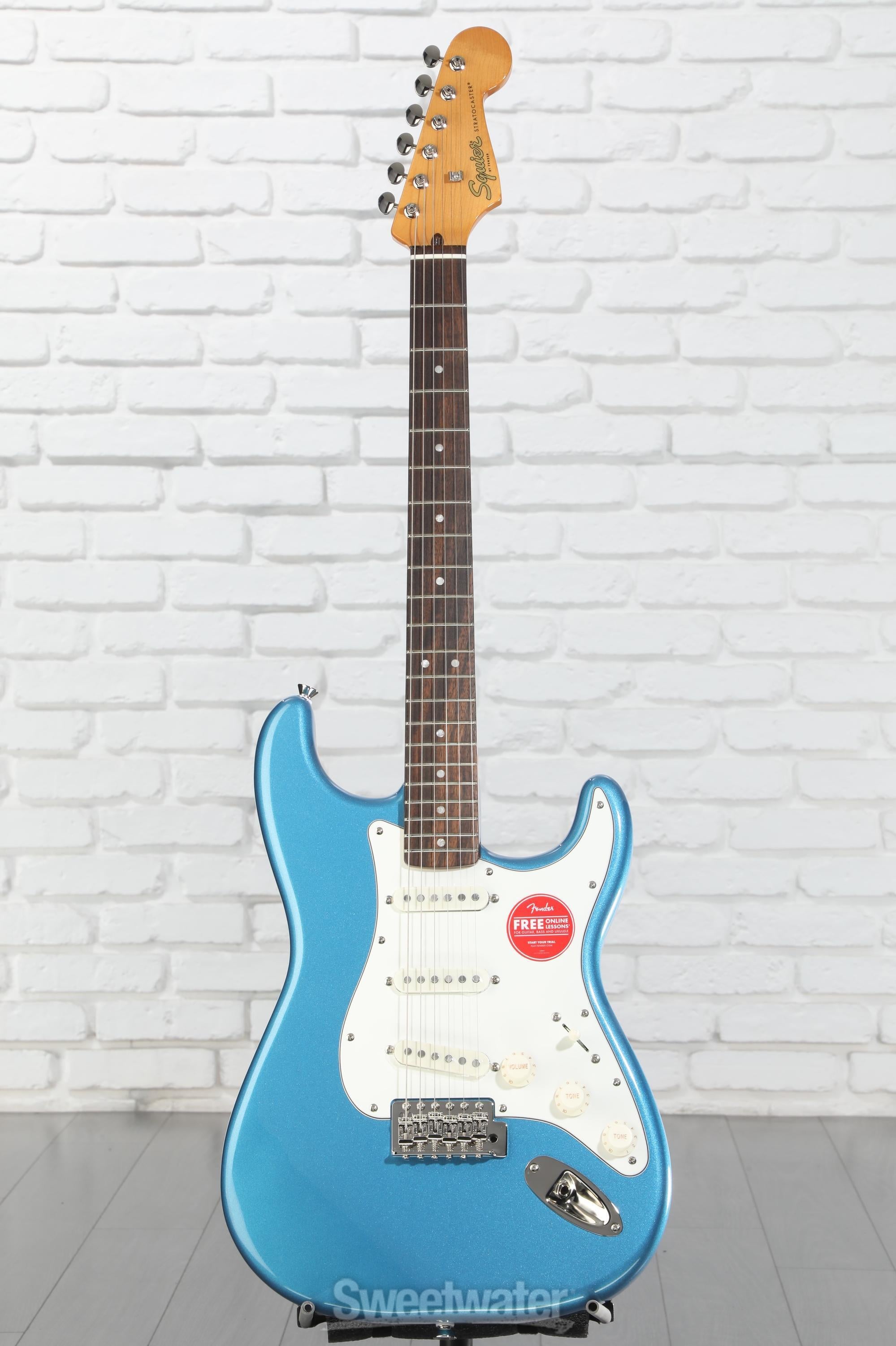 Squier Classic Vibe '60s Stratocaster - Lake Placid Blue | Sweetwater