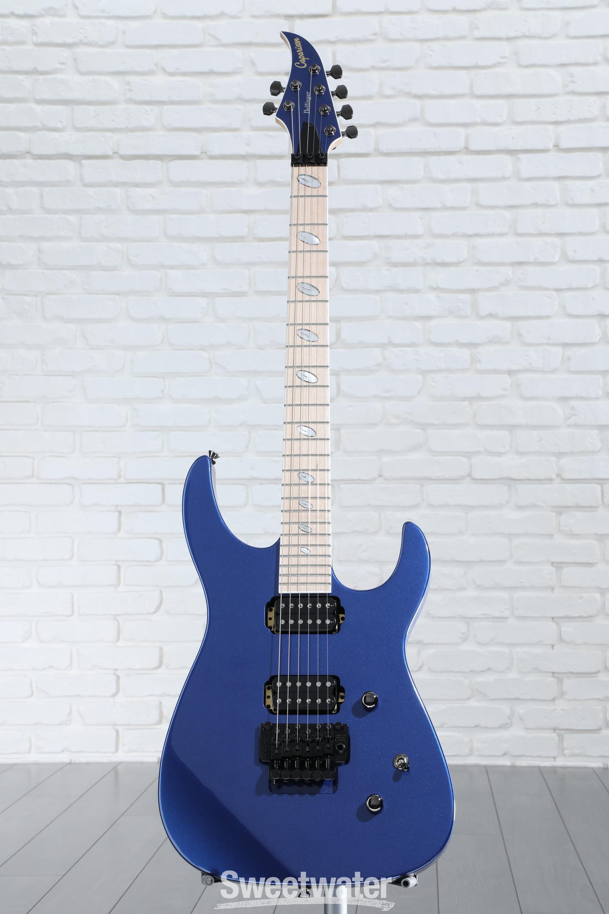 Caparison Dellinger (サスティナー仕様) Caparison Guitars Dellinger II MF Electric Guitar - Cobalt