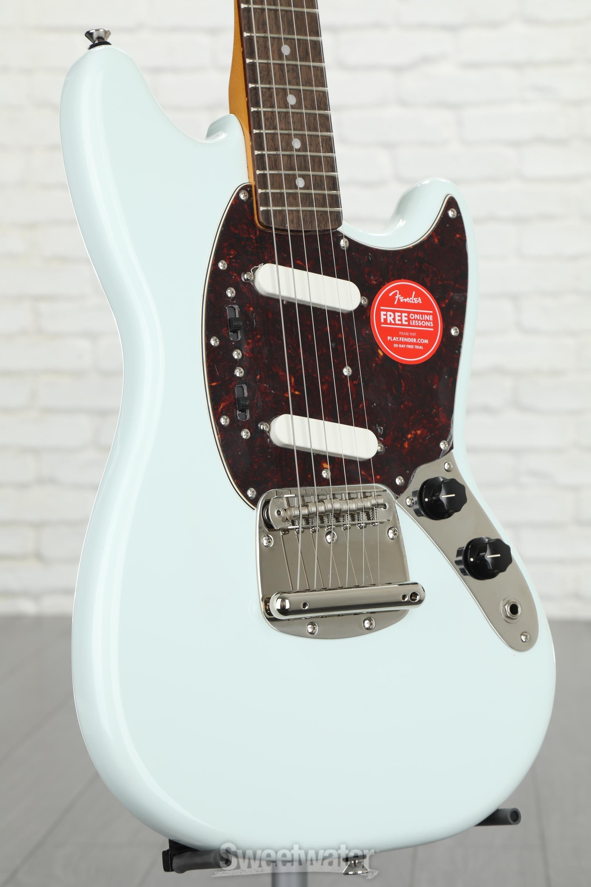 Classic Vibe '60s Mustang - Sonic Blue - Sweetwater