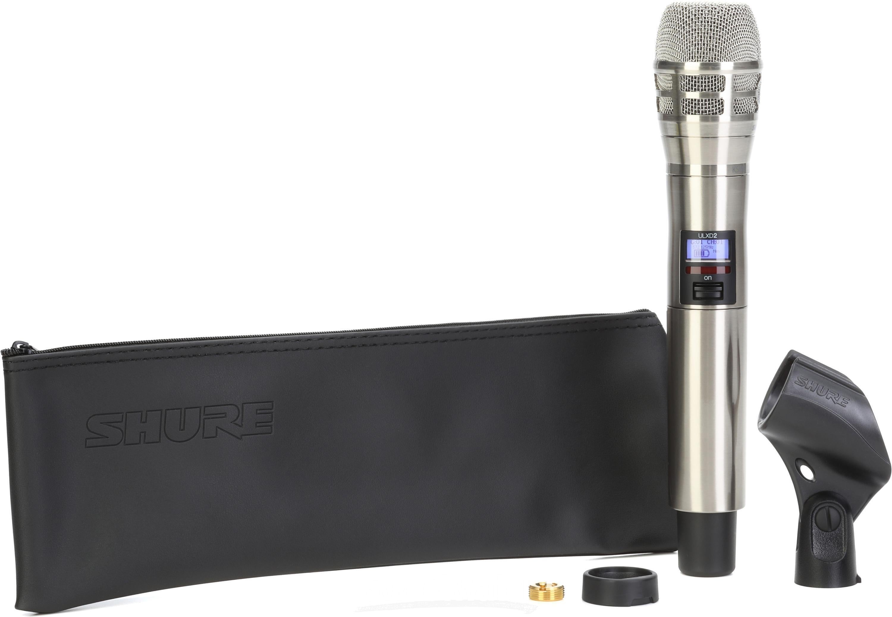 Shure ULXD2 K8N Wireless Handheld Microphone Transmitter J50A