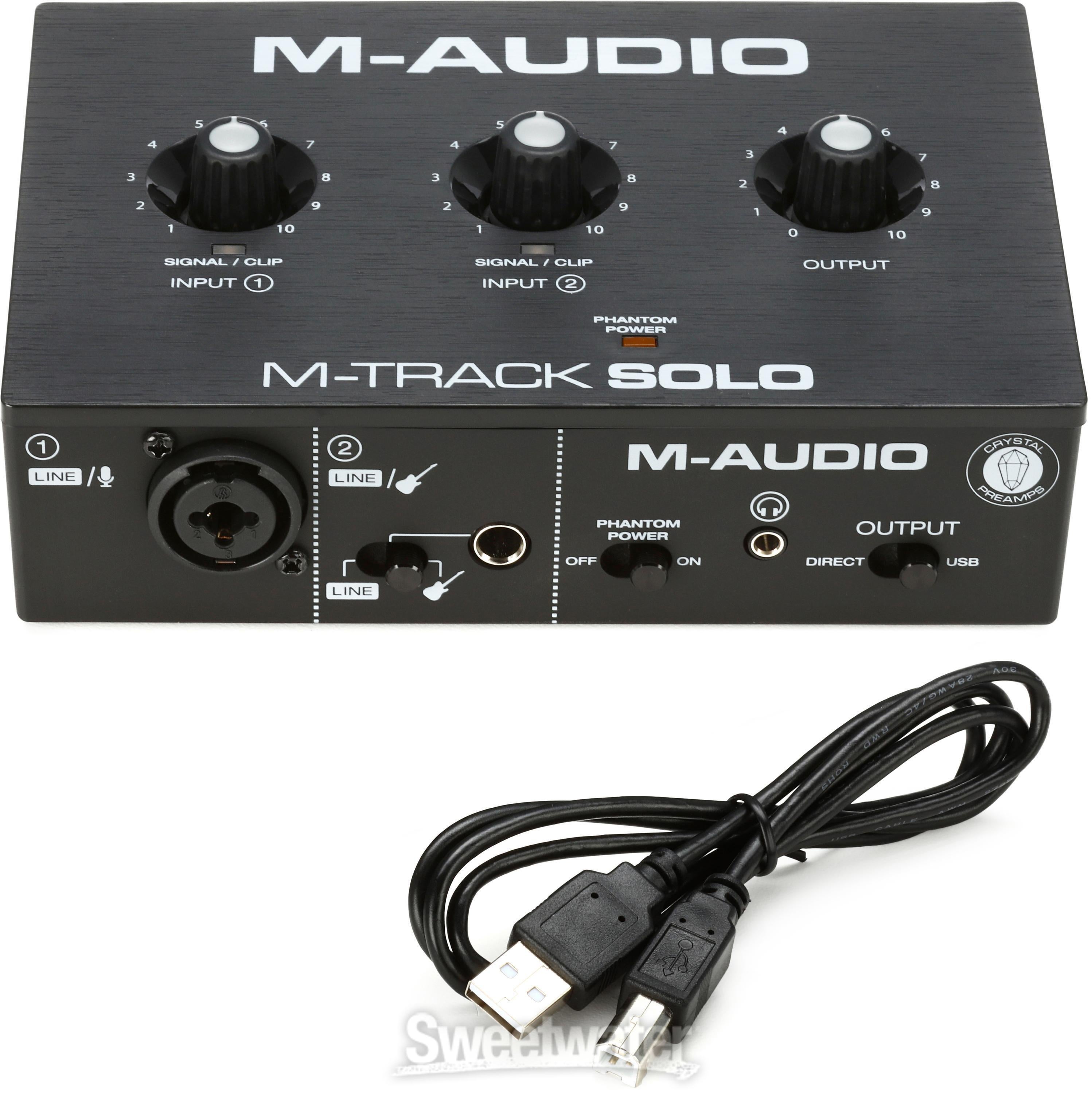 M-Audio M-Track Solo Apple Usb Camera Adapter good