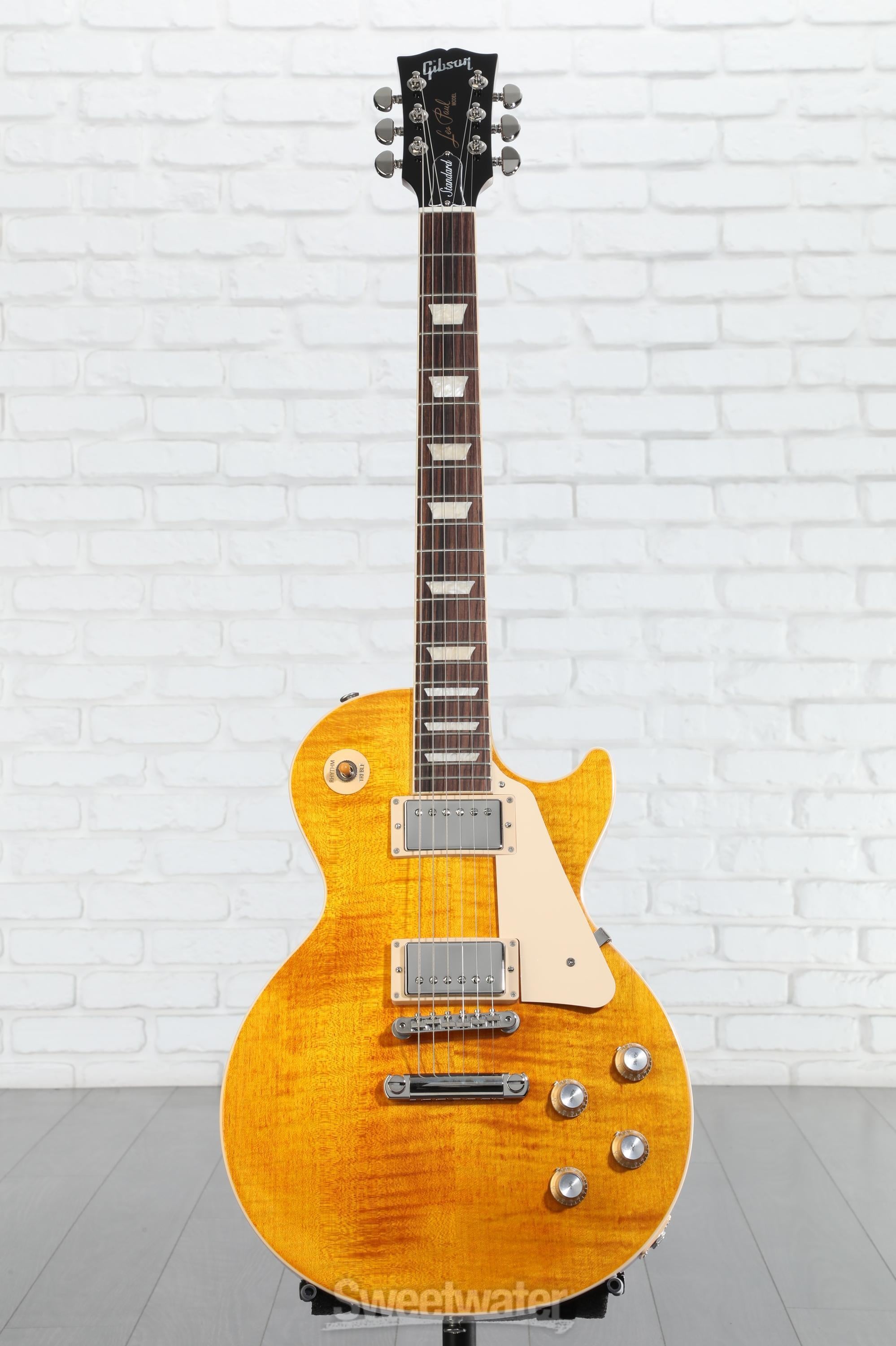 Gibson Les Paul Standard '60s Figured Top Electric Guitar - Honey