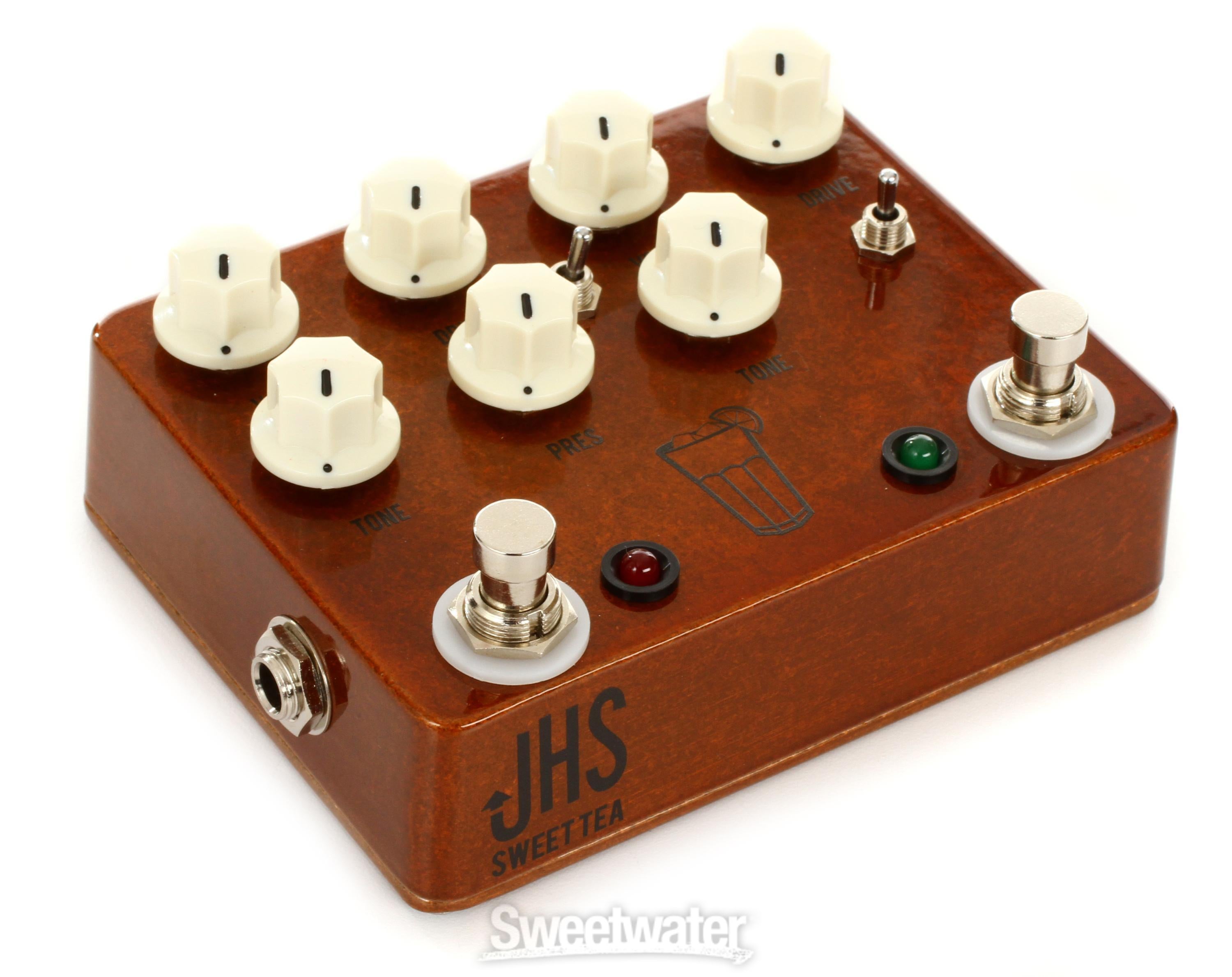 JHS Sweet Tea 2-in-1 Dual Overdrive Pedal Reviews | Sweetwater