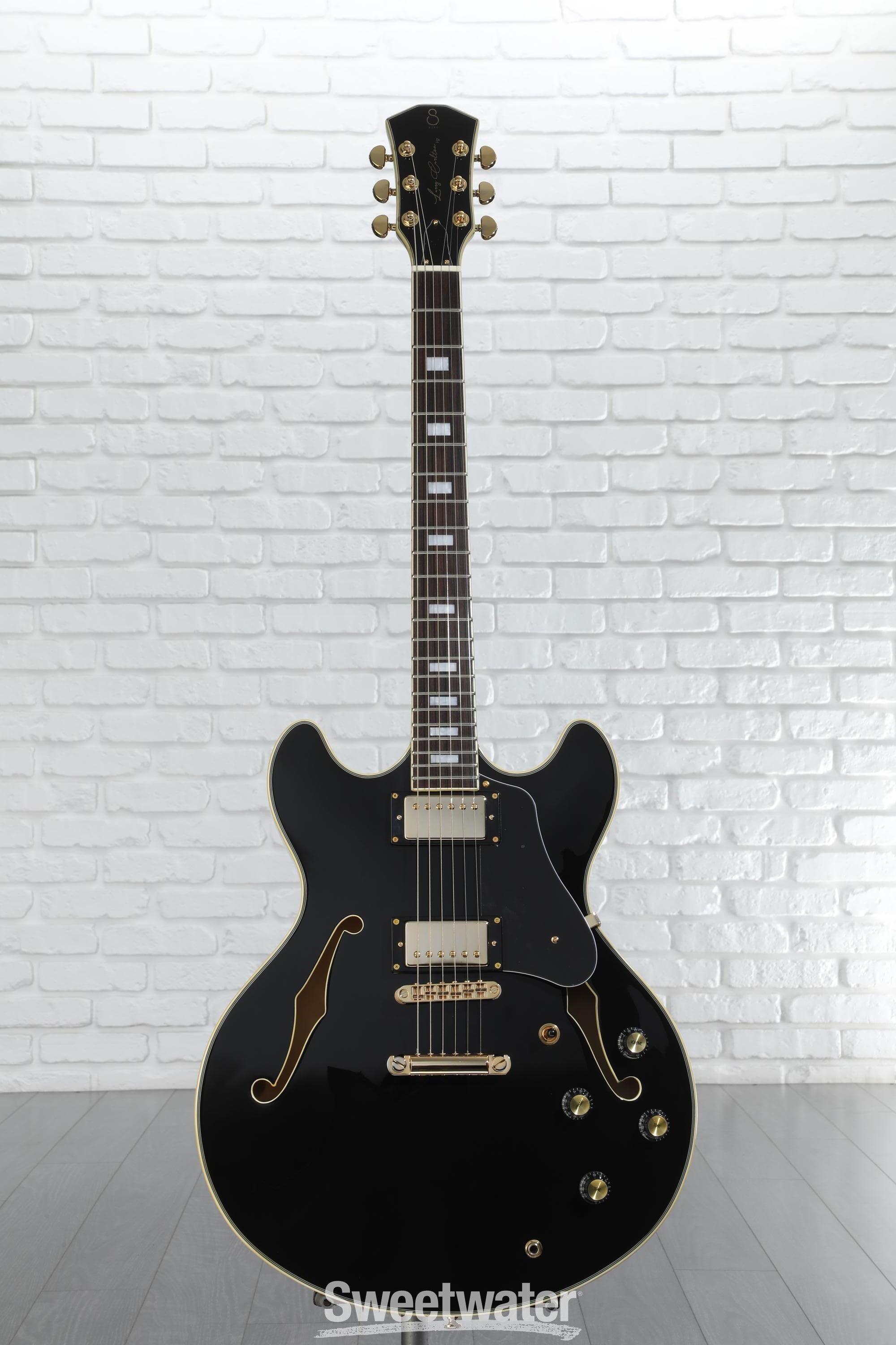 Sire Larry Carlton H7 Semi-hollow Electric Guitar - Black