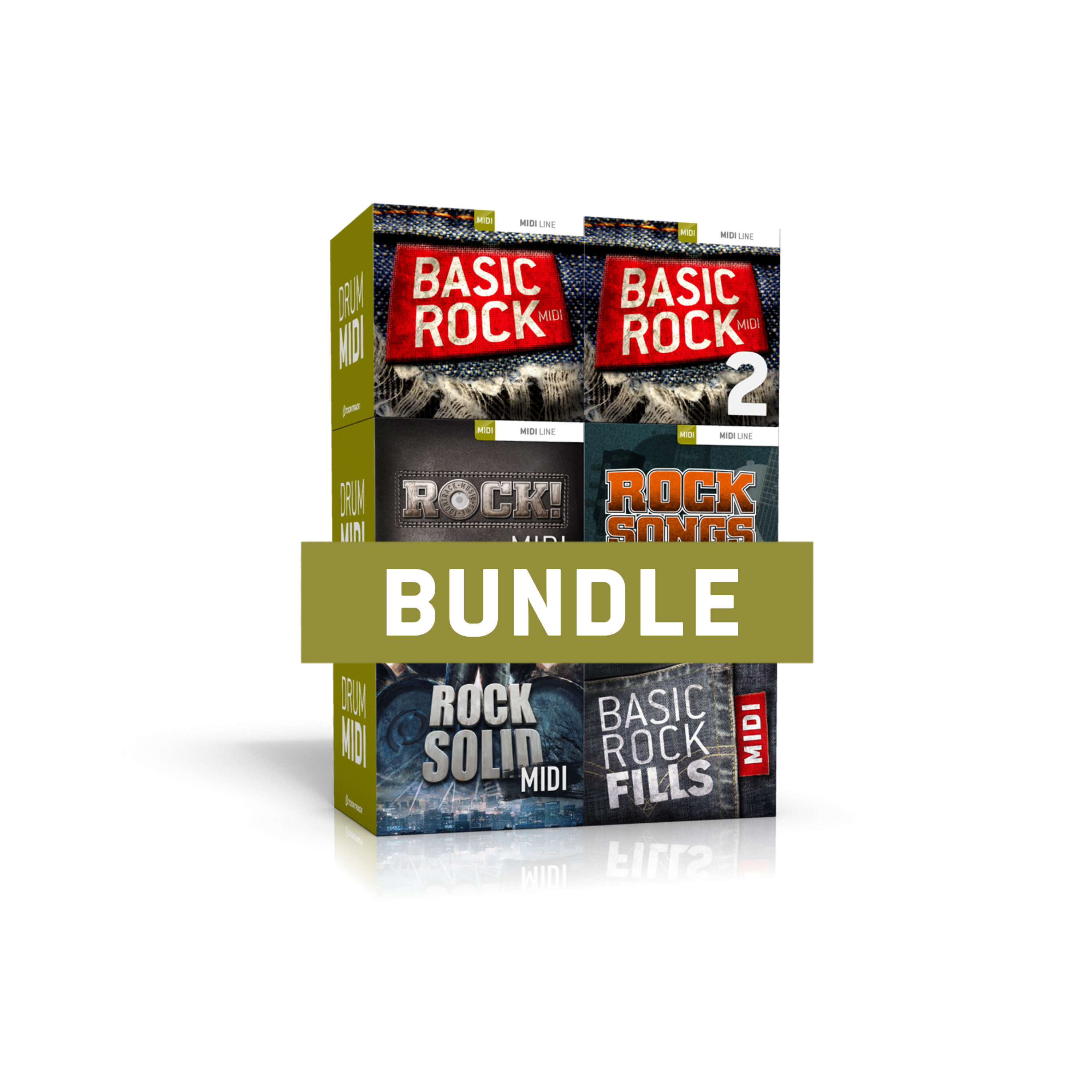 Photo of Toontrack Rock Drums Drum MIDI 6-pack