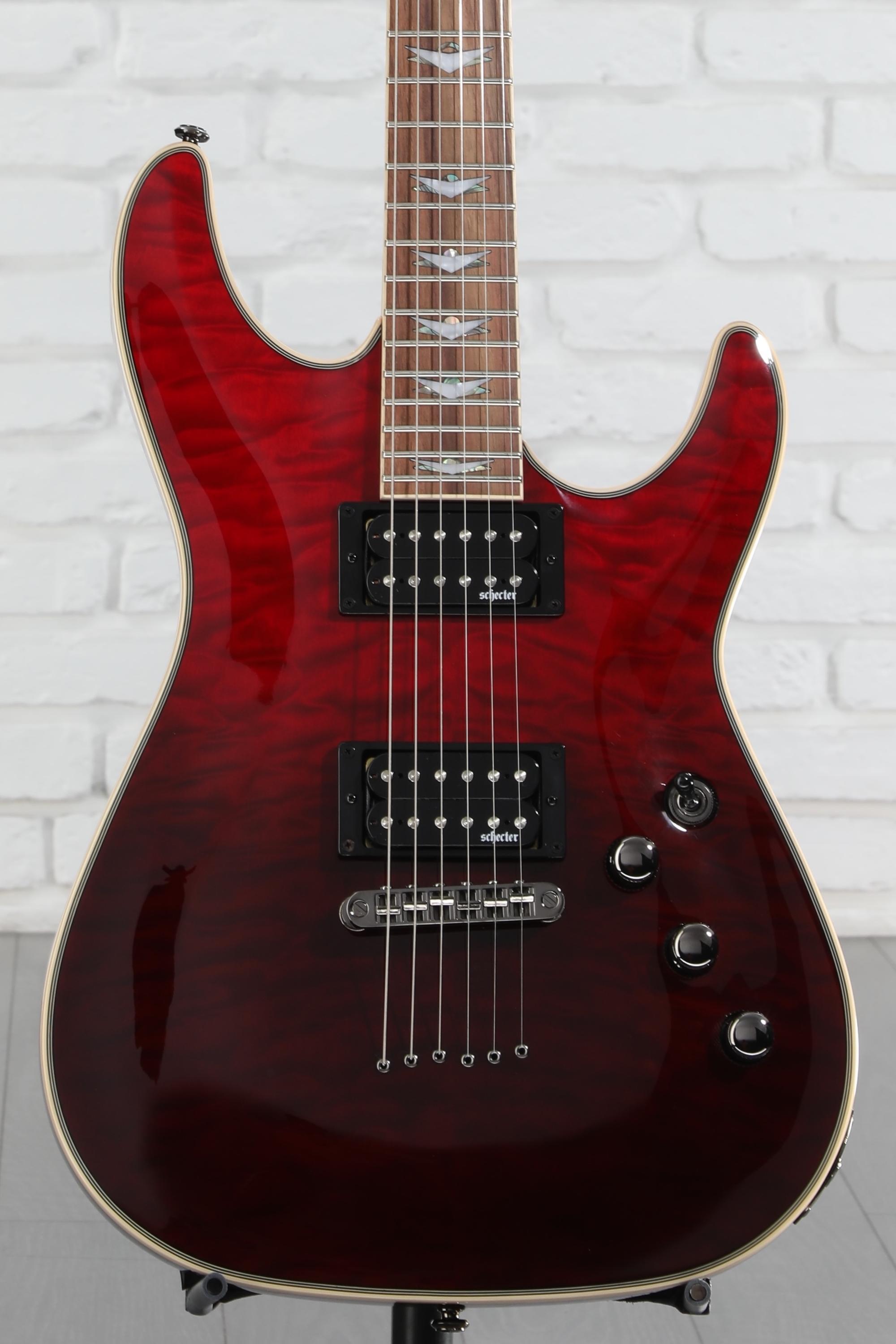 ギター Schecter Diamond Series OMEN EXTREME Amazon.com: Schecter Omen Extreme-6 Electric Guitar