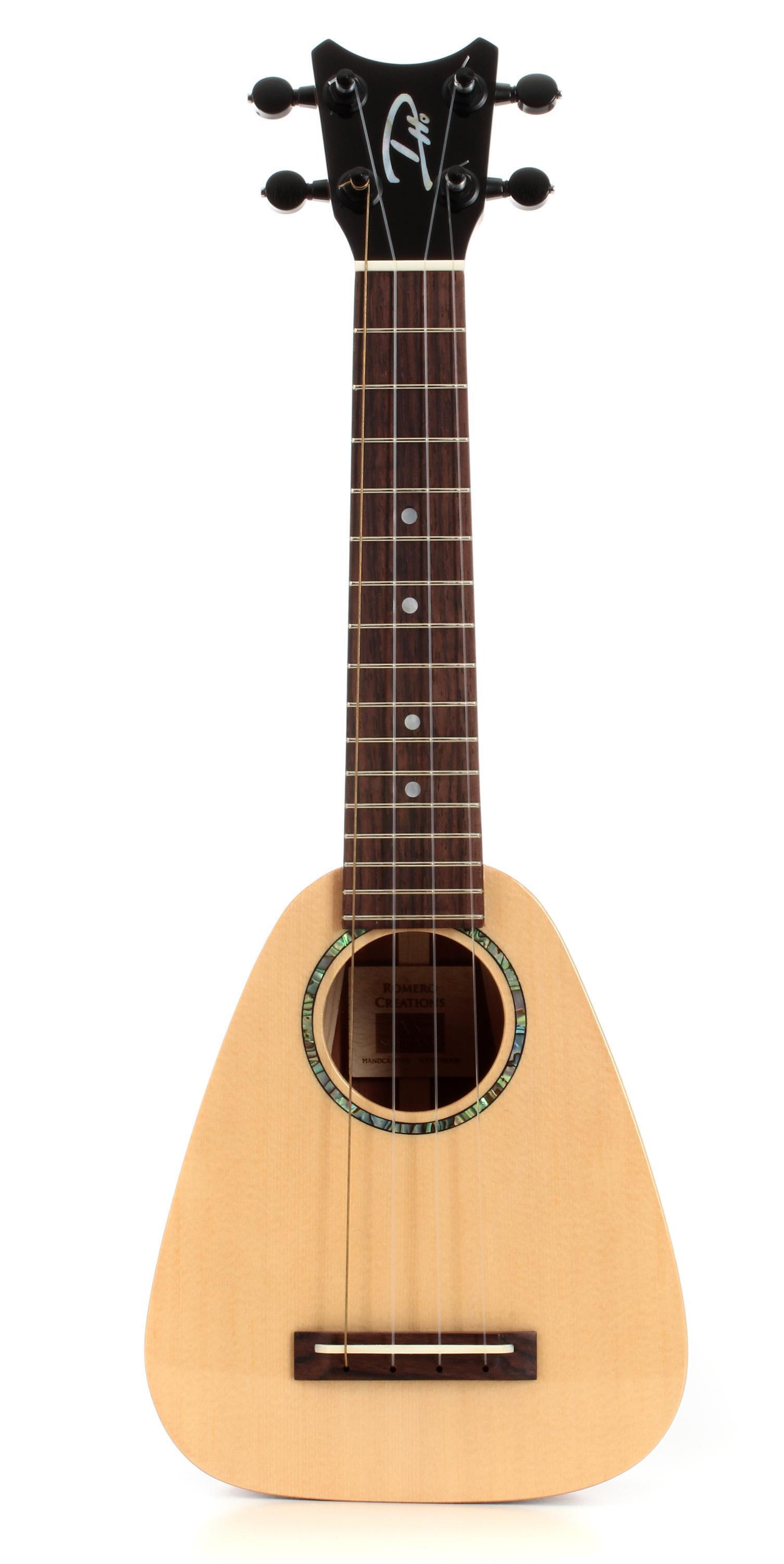 Romero Creations Tiny Tenor Ukulele - Spruce top, Mahogany back