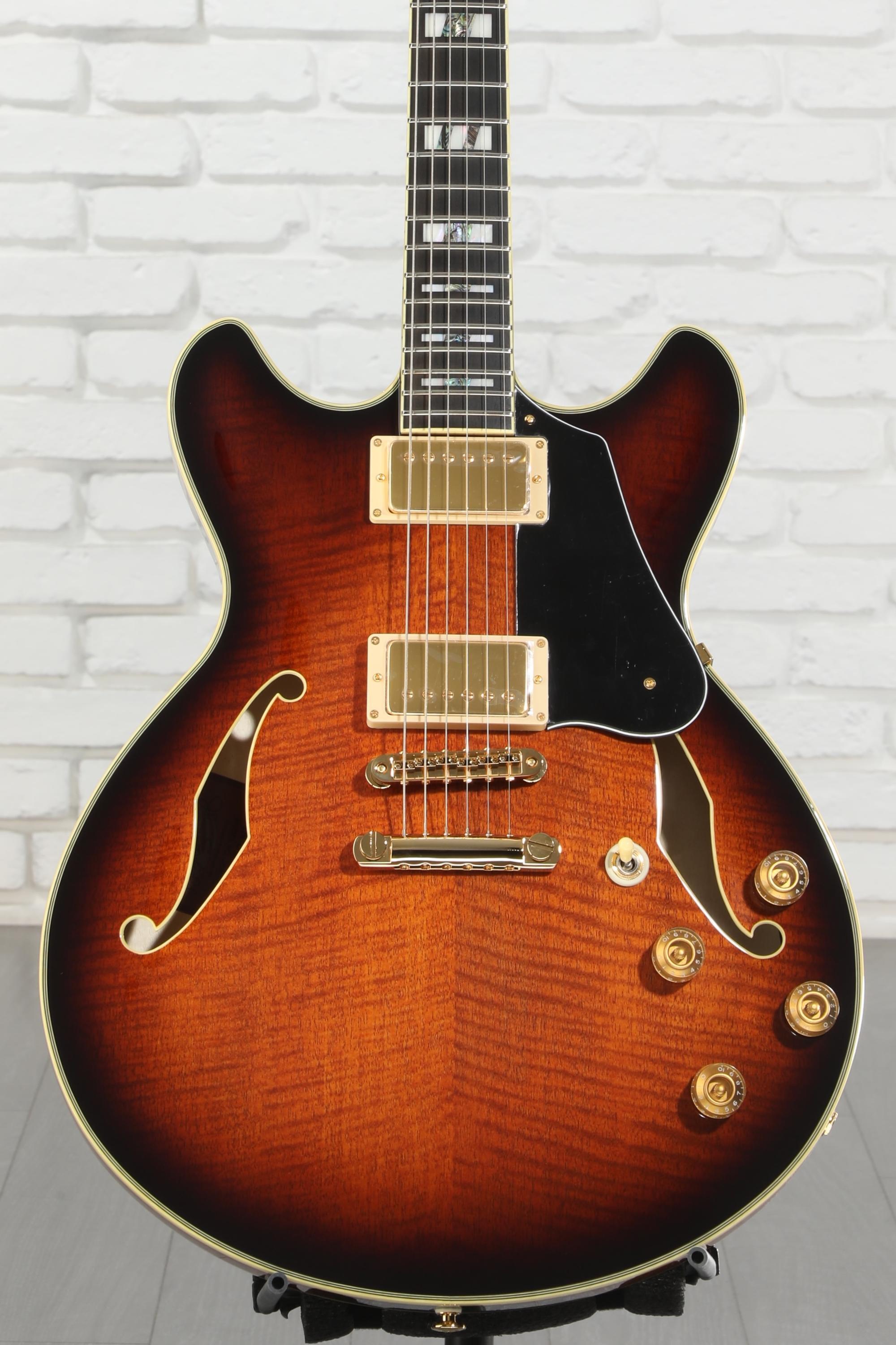 Ibanez John Scofield Signature JSM100 - Vintage Burst | Sweetwater