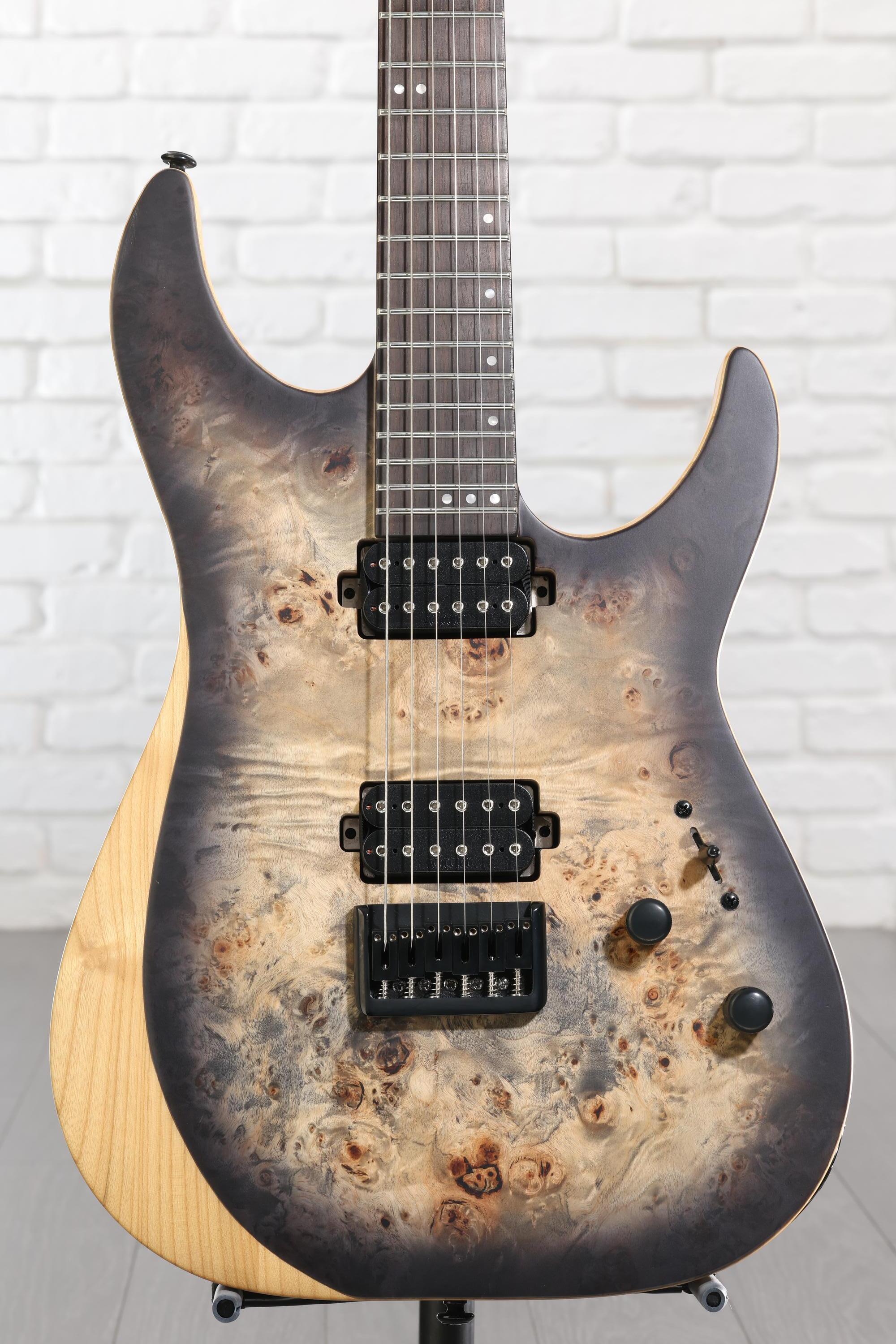 Schecter Reaper-6 - Satin Charcoal Burst | Sweetwater