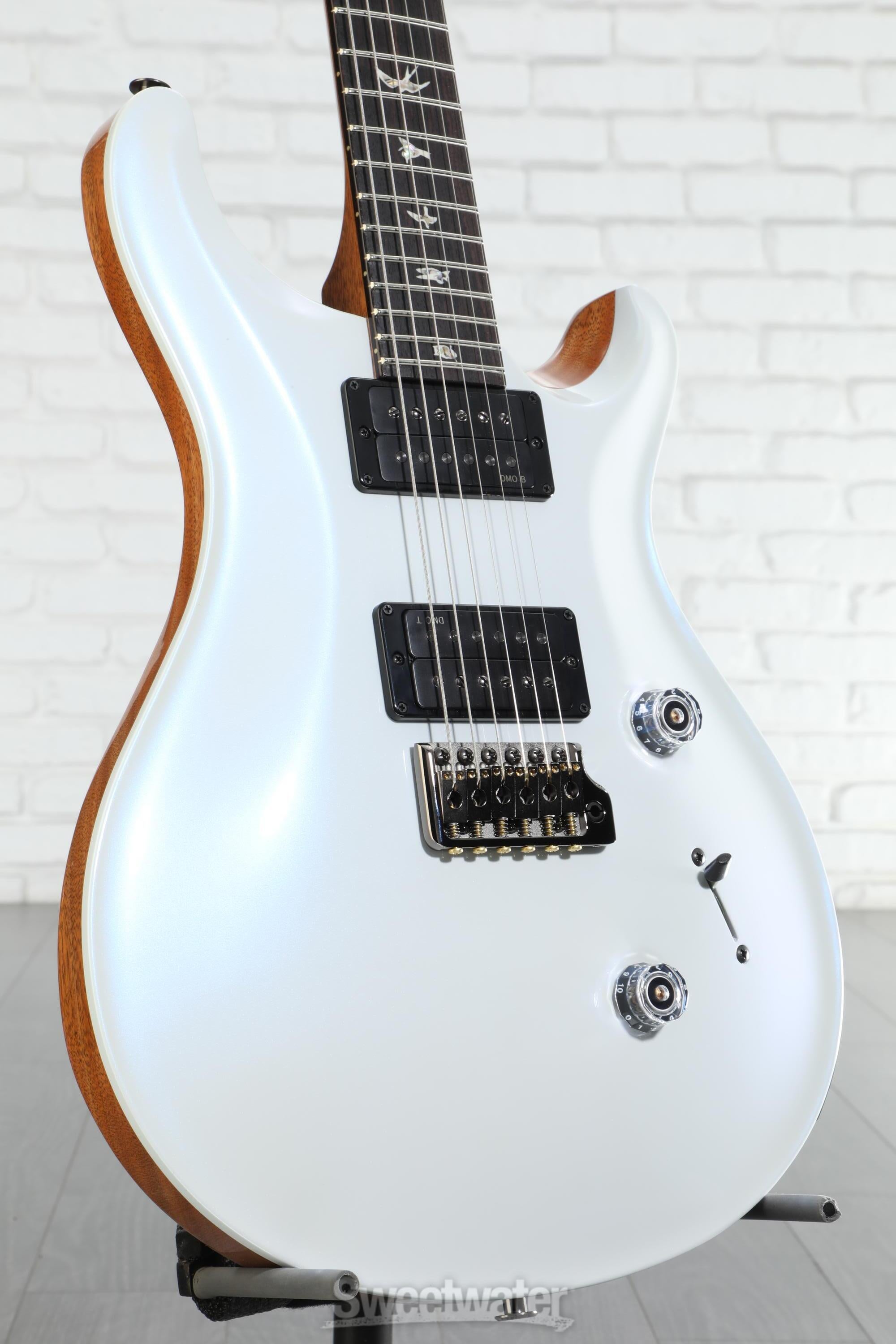 PRS Custom 24 Electric Guitar - Pearl White, Sweetwater Exclusive