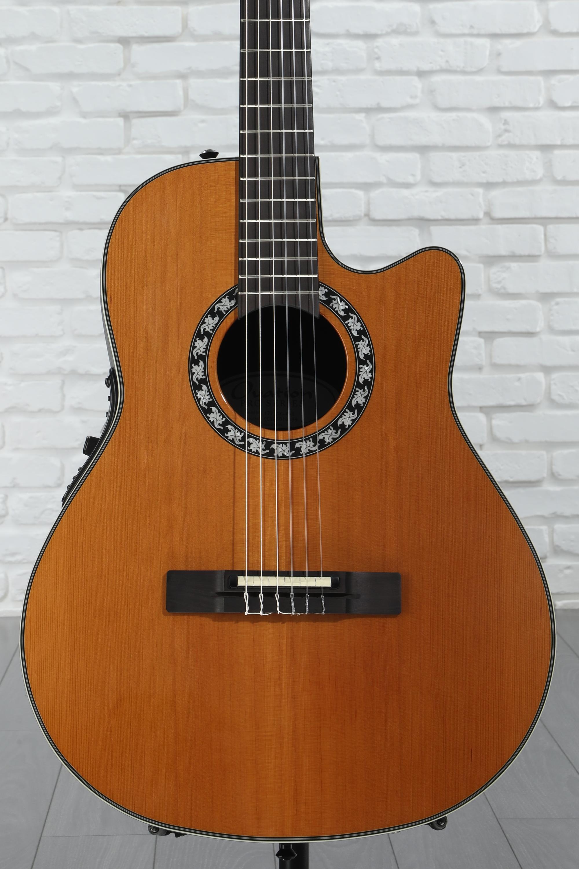 Ovation Timeless Classic Nylon Acoustic-Electric Guitar