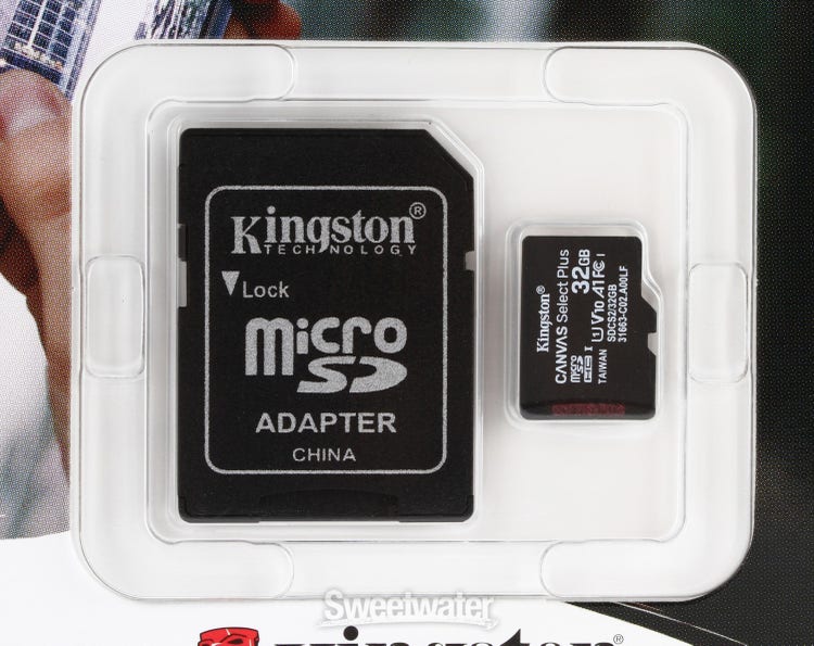 Kingston Canvas Select Plus SDCS2/32GB - Carte mémoire Kingston sur