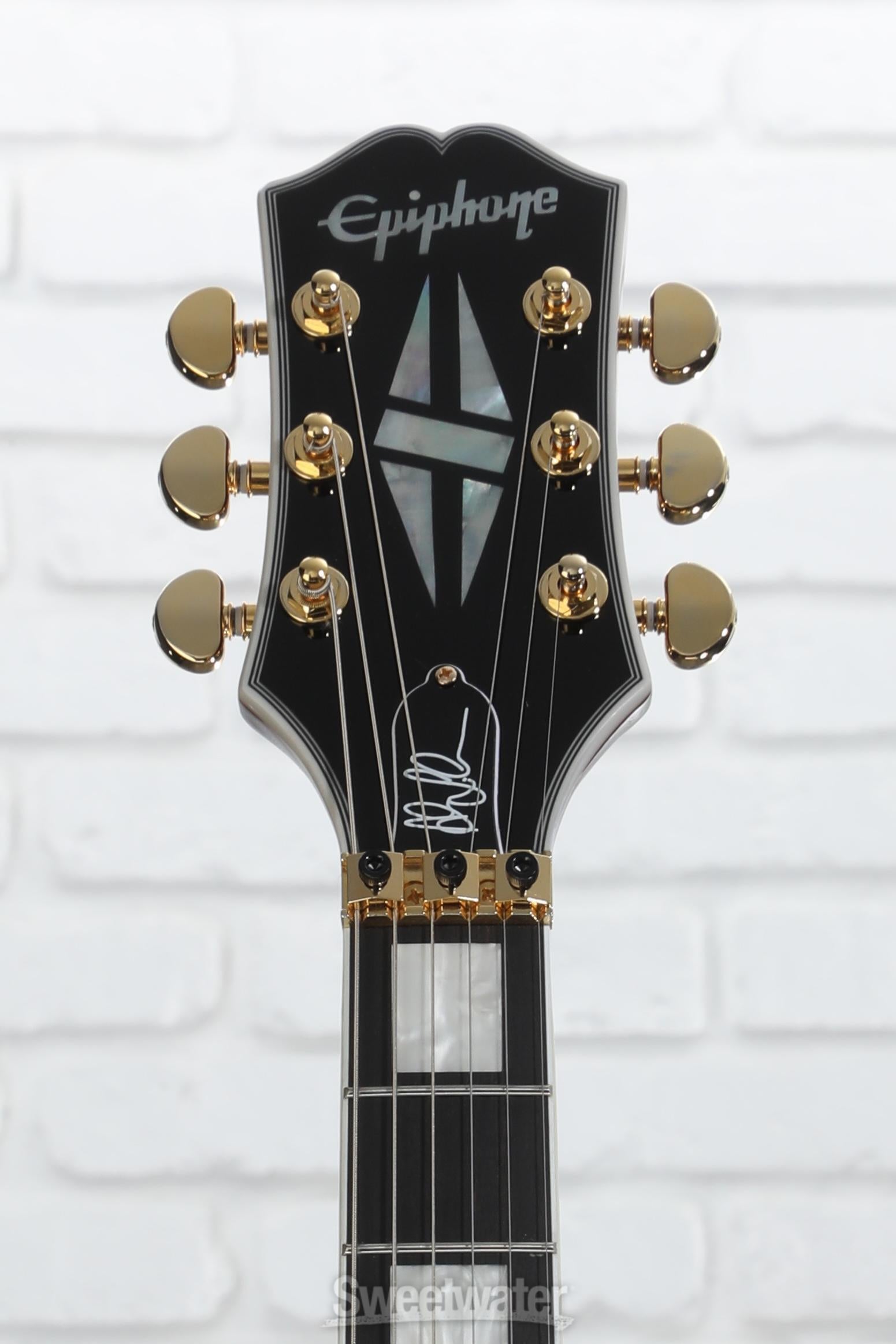 Epiphone Alex Lifeson Les Paul Custom Axcess Electric Guitar