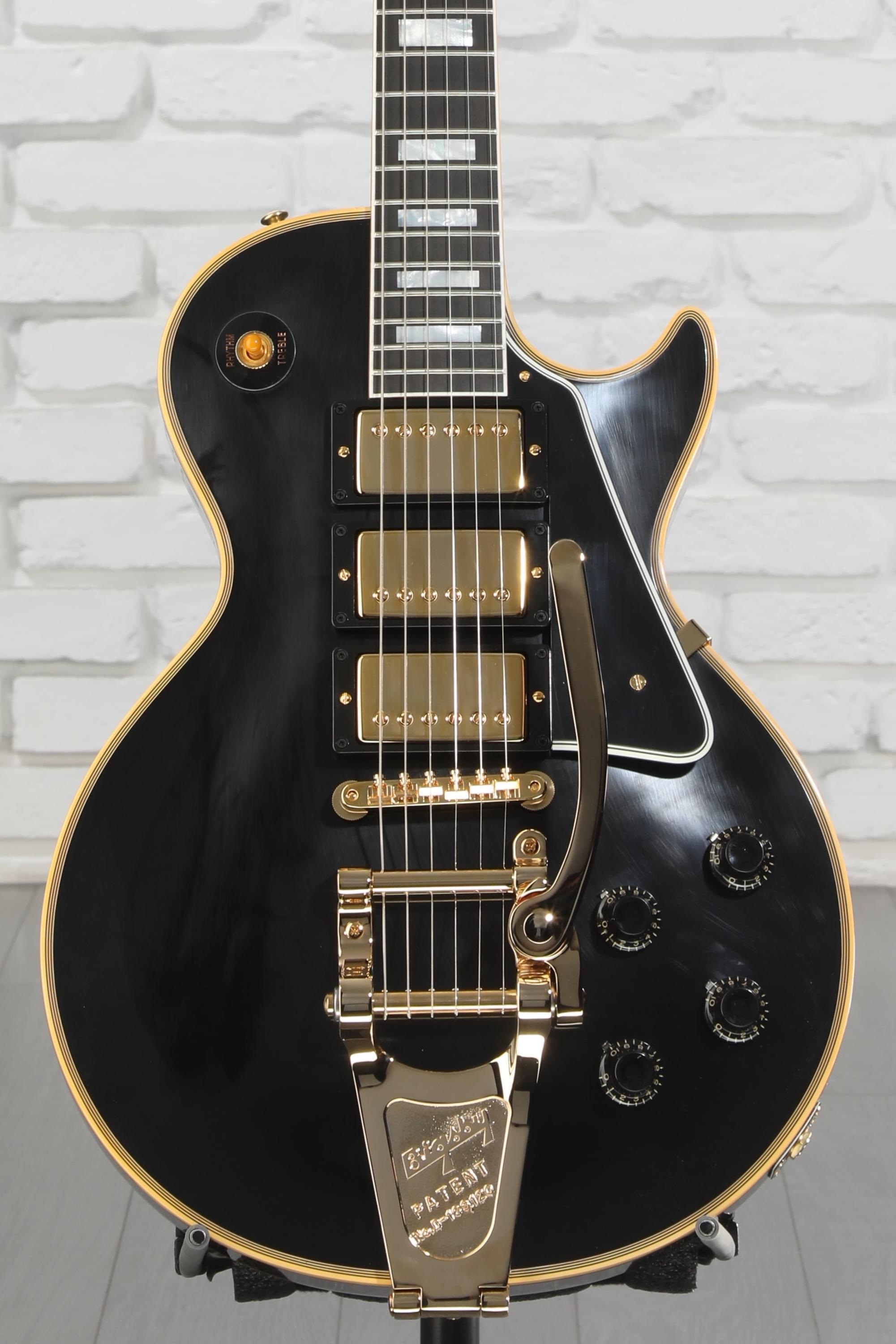 Gibson Custom 1957 Les Paul Custom Reissue Electric Guitar - Ebony