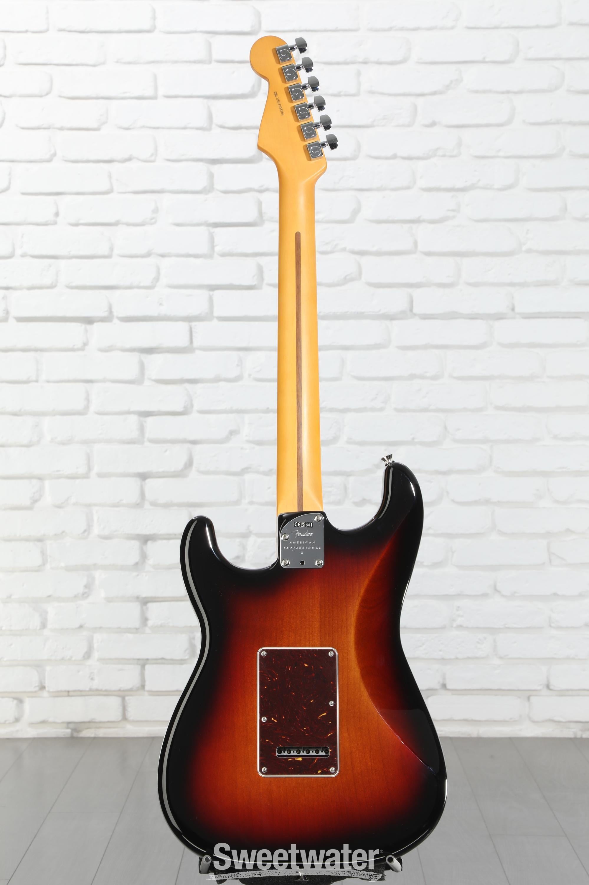 ギター Fender Professional II Stratocaster Fender American Professional II Stratocaster Guitar Rosewood with