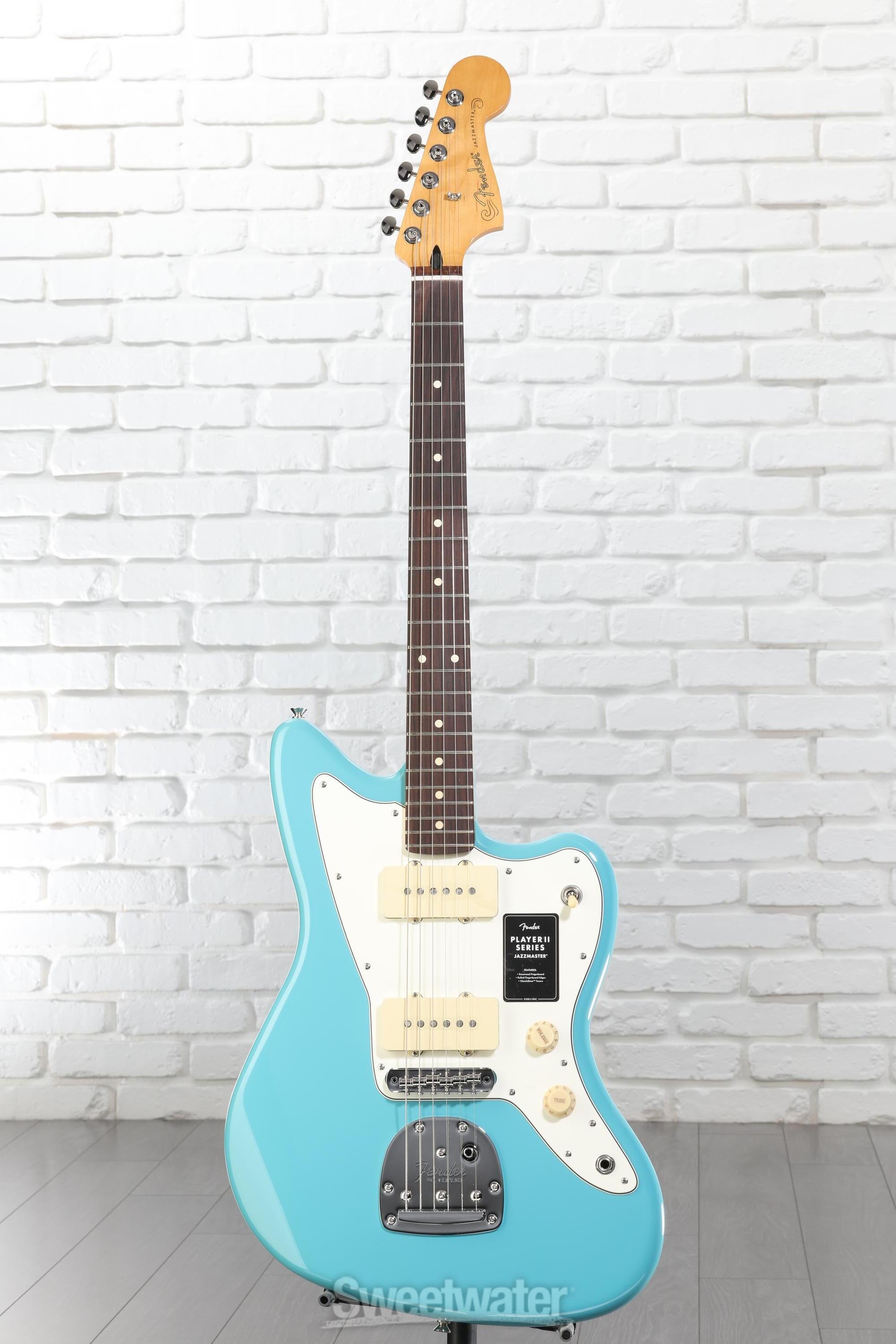 Fender Player II Jazzmaster Electric Guitar - Aquatone Blue