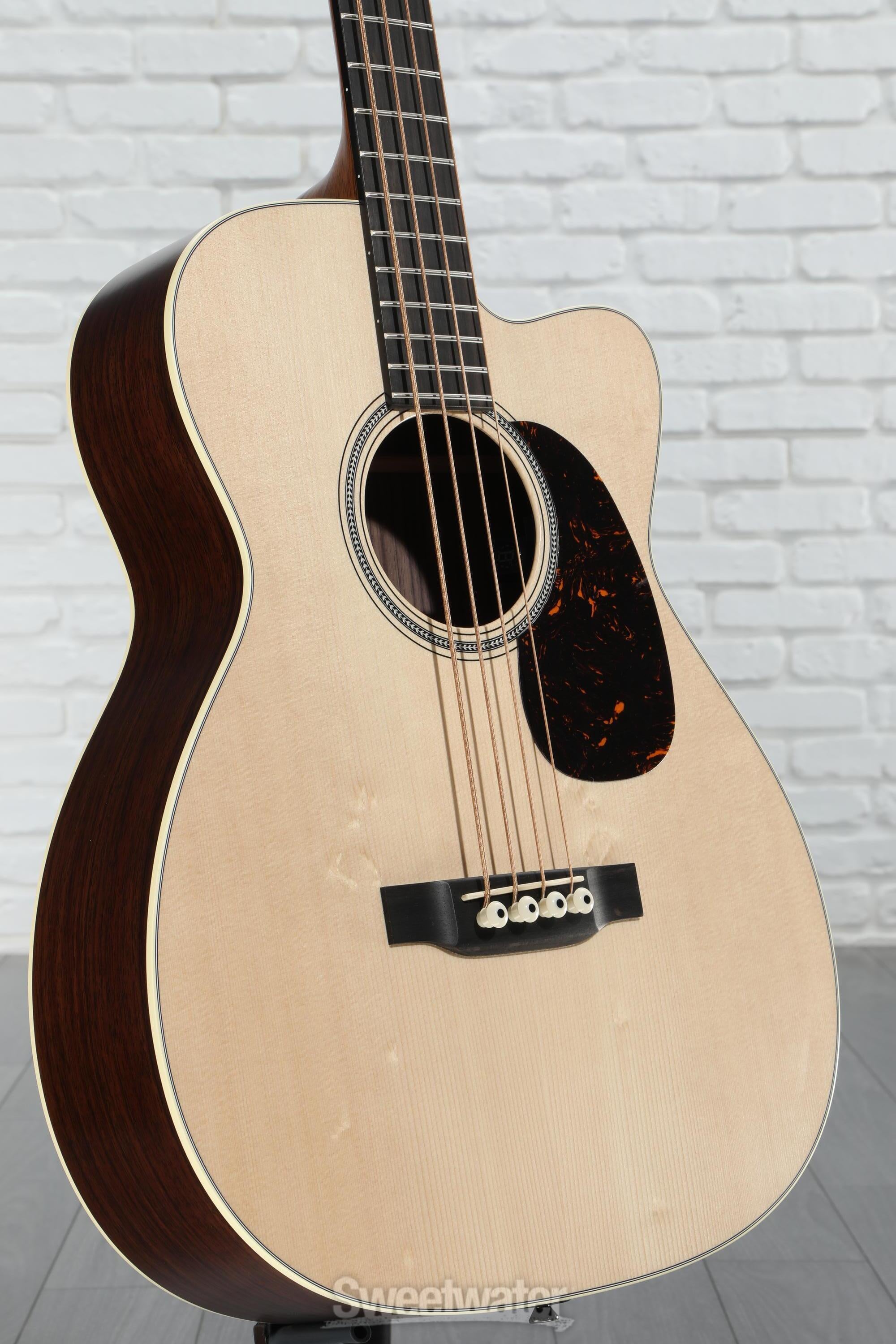 【冬バーゲン★特別送料無料！】 Martin BC-16E Acoustic-Electric Bass Guitar - Natural ベース