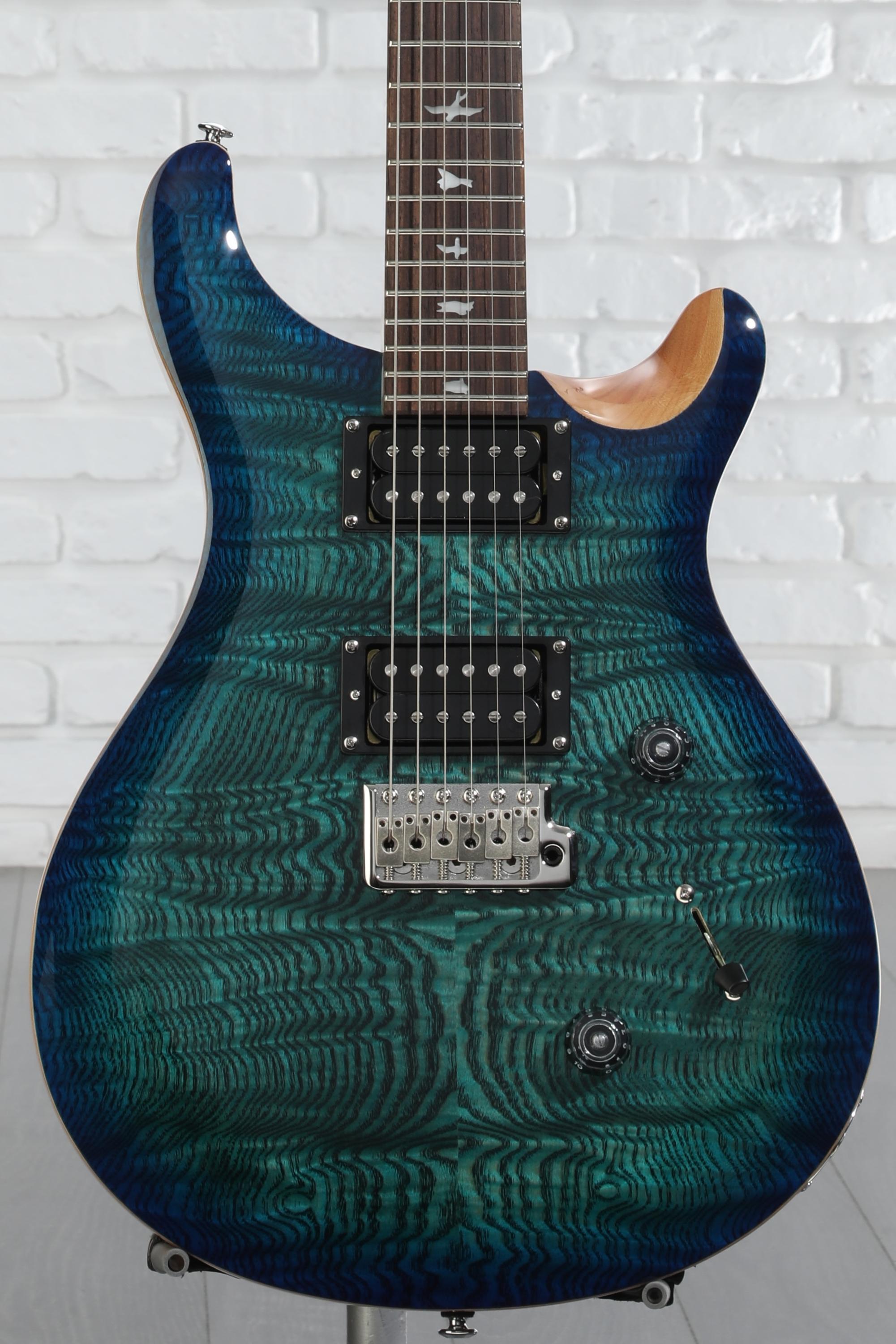 【10237】 Paul Reed Smith SE CUSTOM 24 Paul Reed Smith PRS SE Custom 24 Semi-Hollow Piezo Lake Blue
