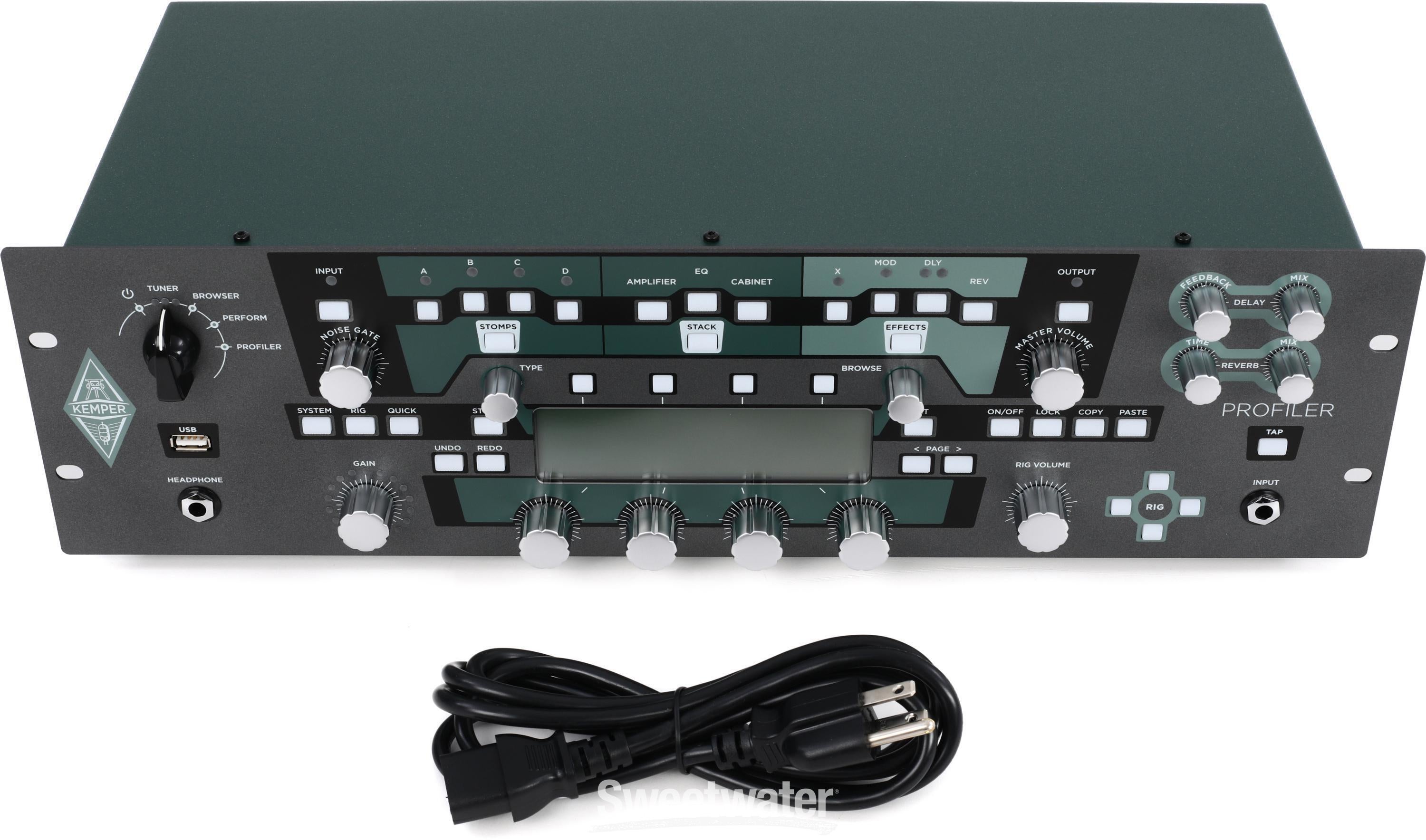 Kemper Profiler Power Rack - 600-watt Rackmount Profiling Amp Head