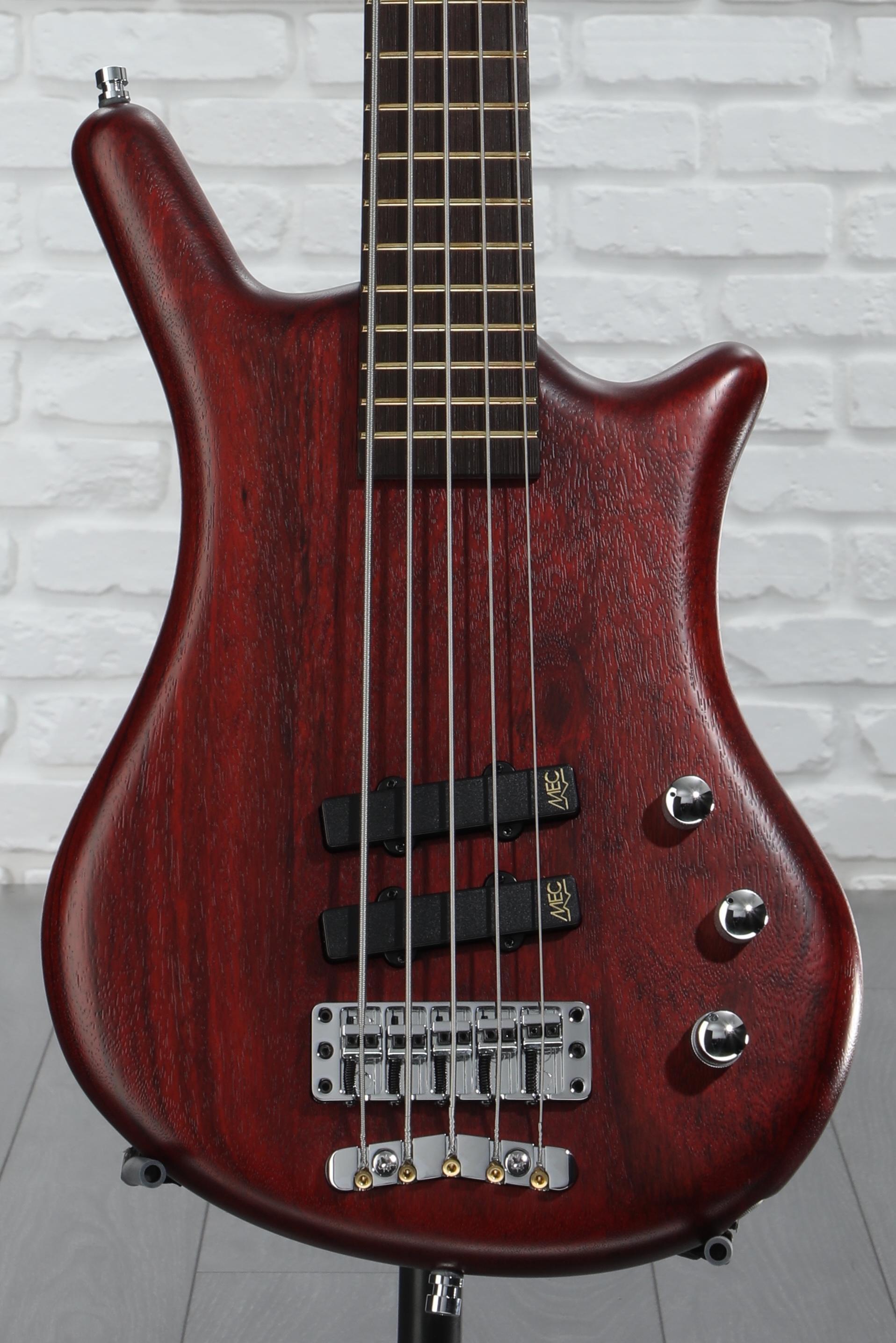 ベース Warwick Thumb BO 5st EMG Warwick Pro Series Thumb BO 5-string Bass - Burgundy Red