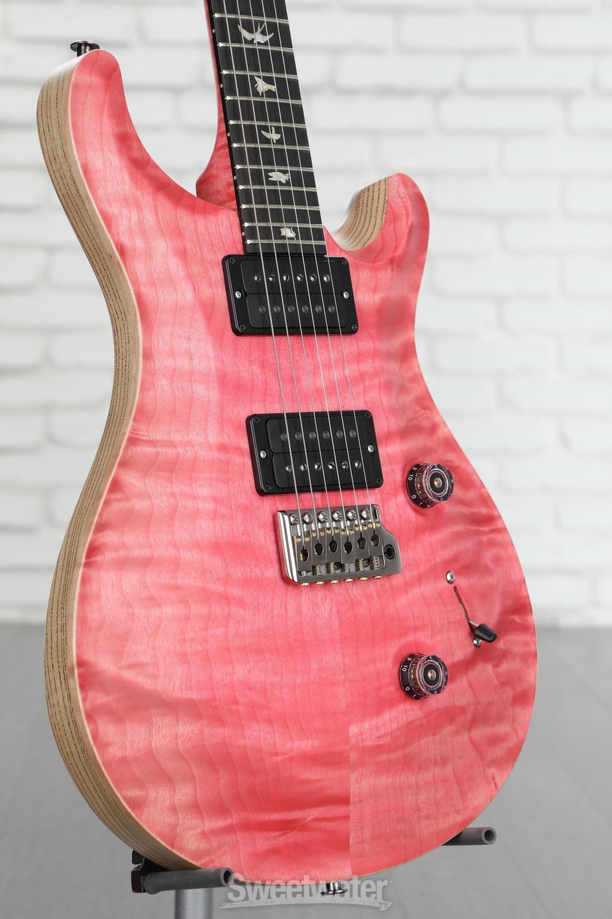 ギター P.R.S. Wood Library Custom24 PRS Wood Library Custom 24 10-Top Electric Guitar - Orange