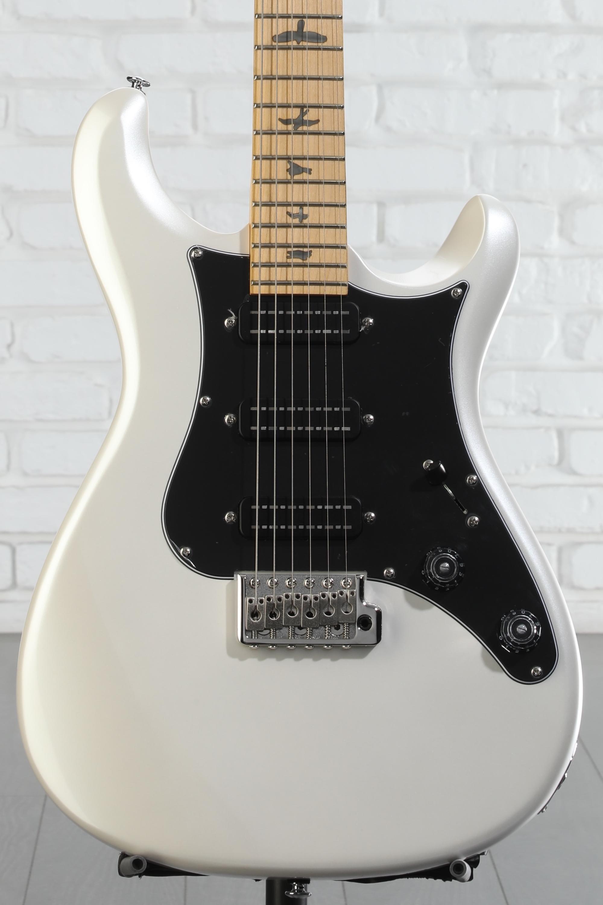 PRS SE NF 3 Electric Guitar - Pearl White with Maple
