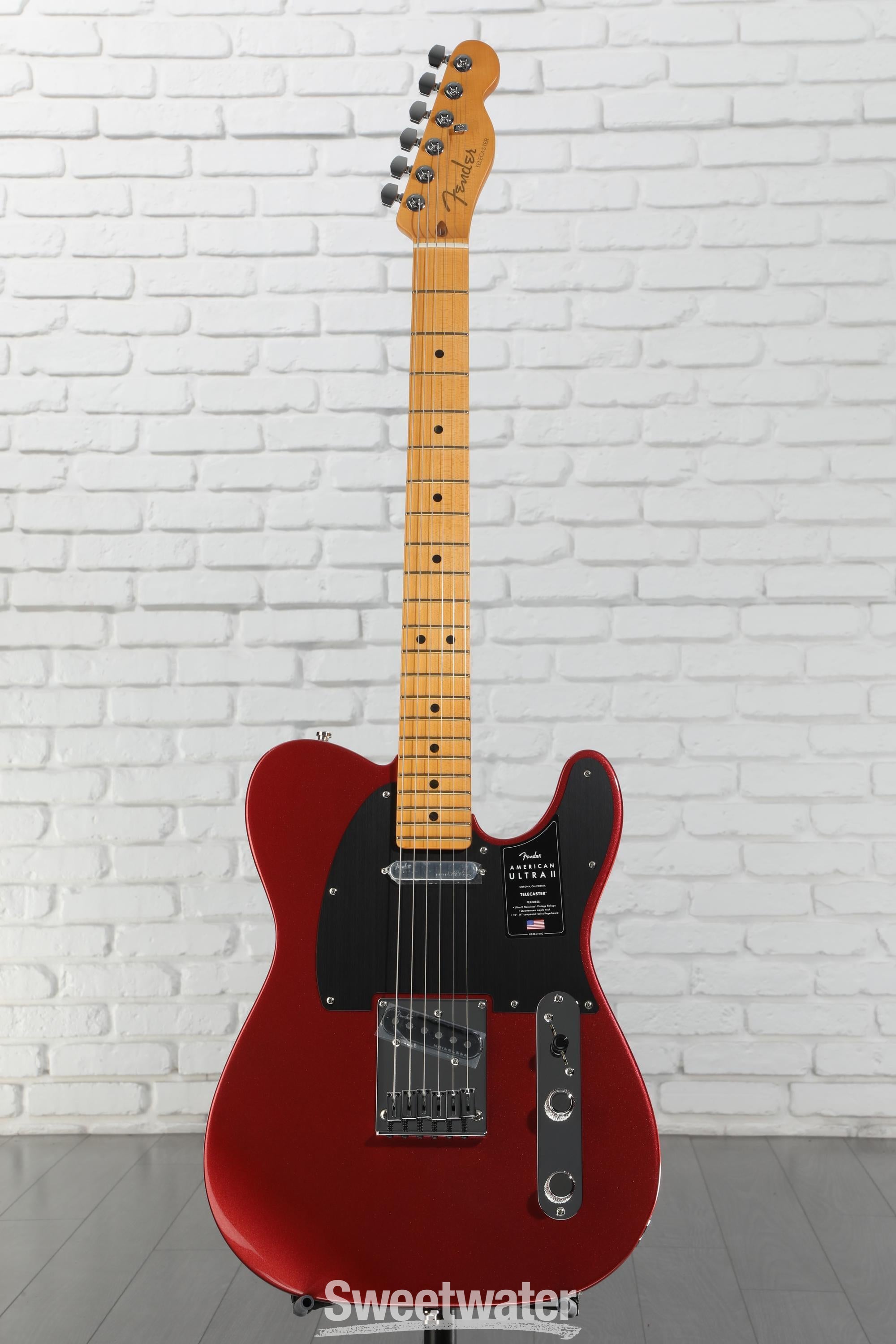 Fender American Ultra II Telecaster Electric Guitar - Sinister Red