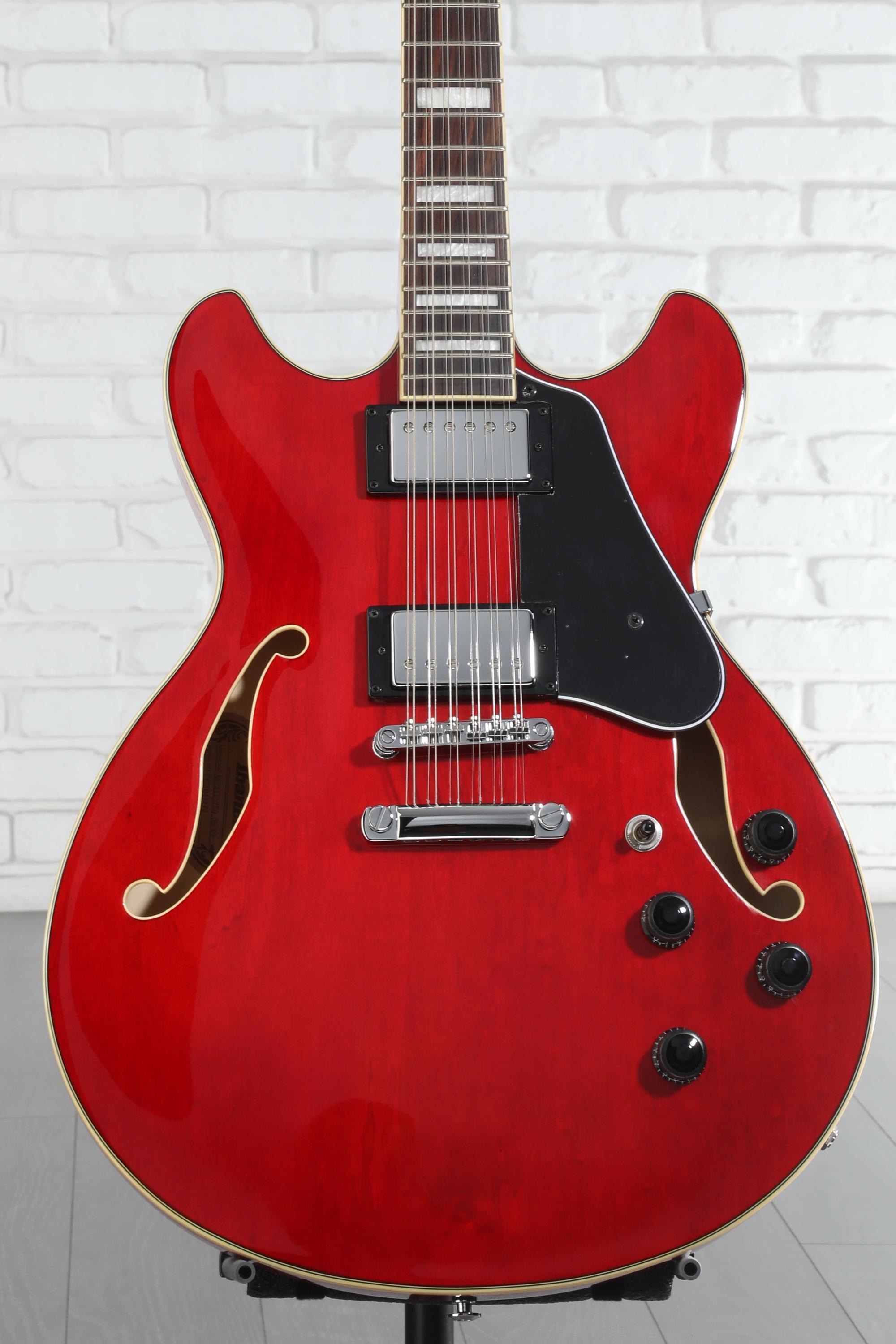 Ibanez Artcore AS7312 Semi-hollow Electric Guitar - Transparent