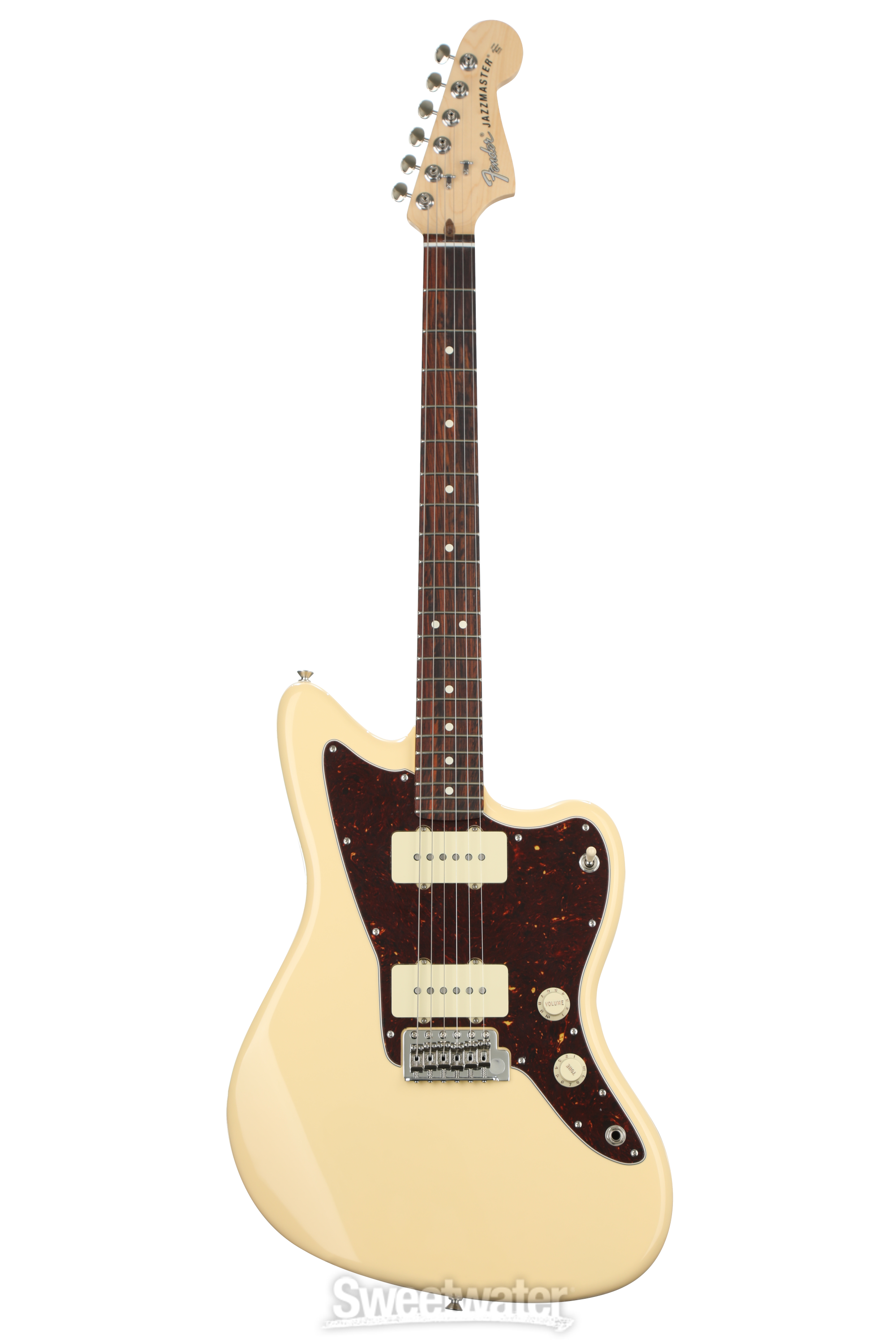 Fender American Performer Jazzmaster - Vintage White with Rosewood  Fingerboard