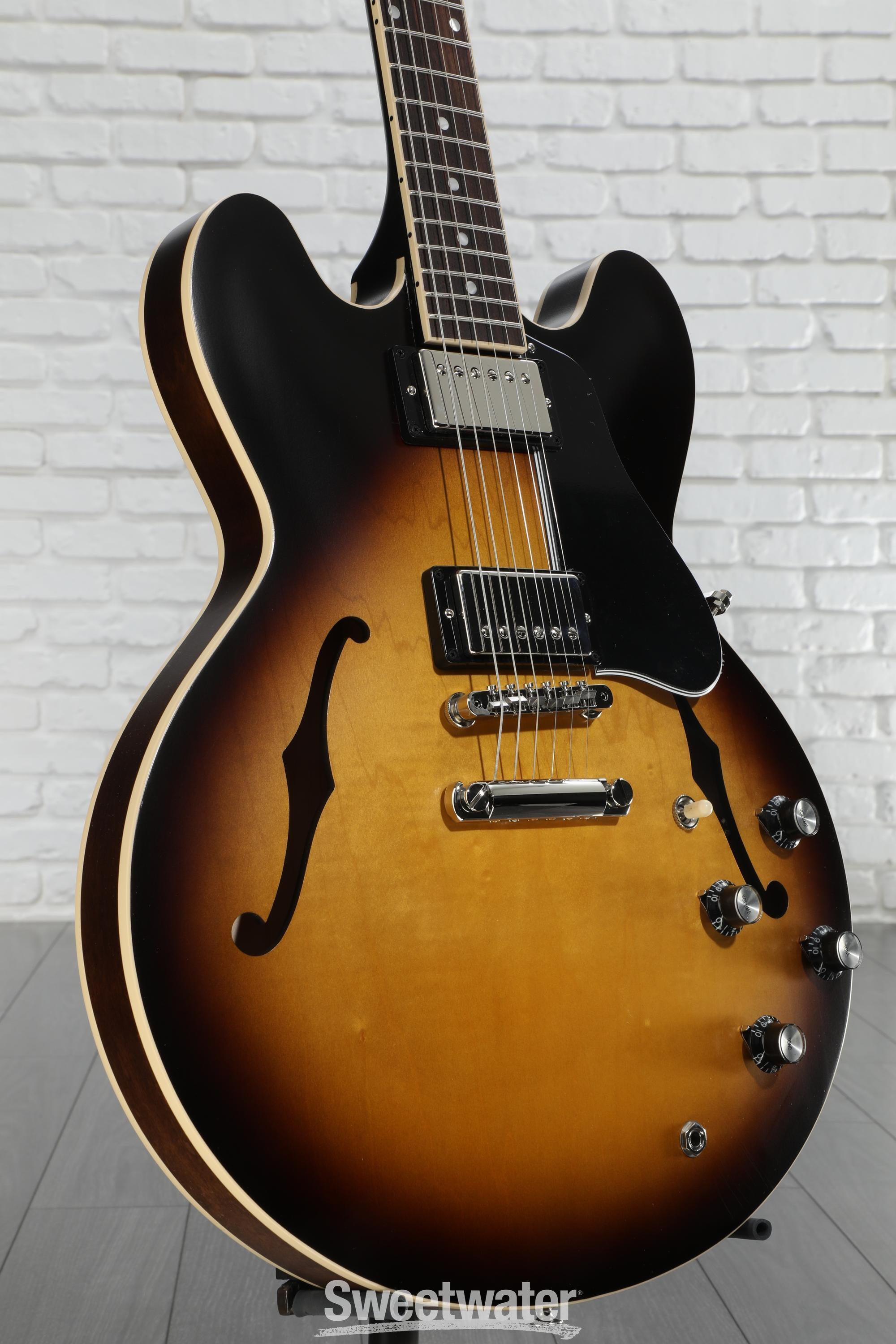 Gibson ES-335 Satin - Satin Vintage Burst | Sweetwater