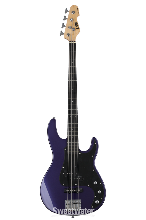 ESP LTD AP-204 Bass Guitar - Dark Metallic Purple