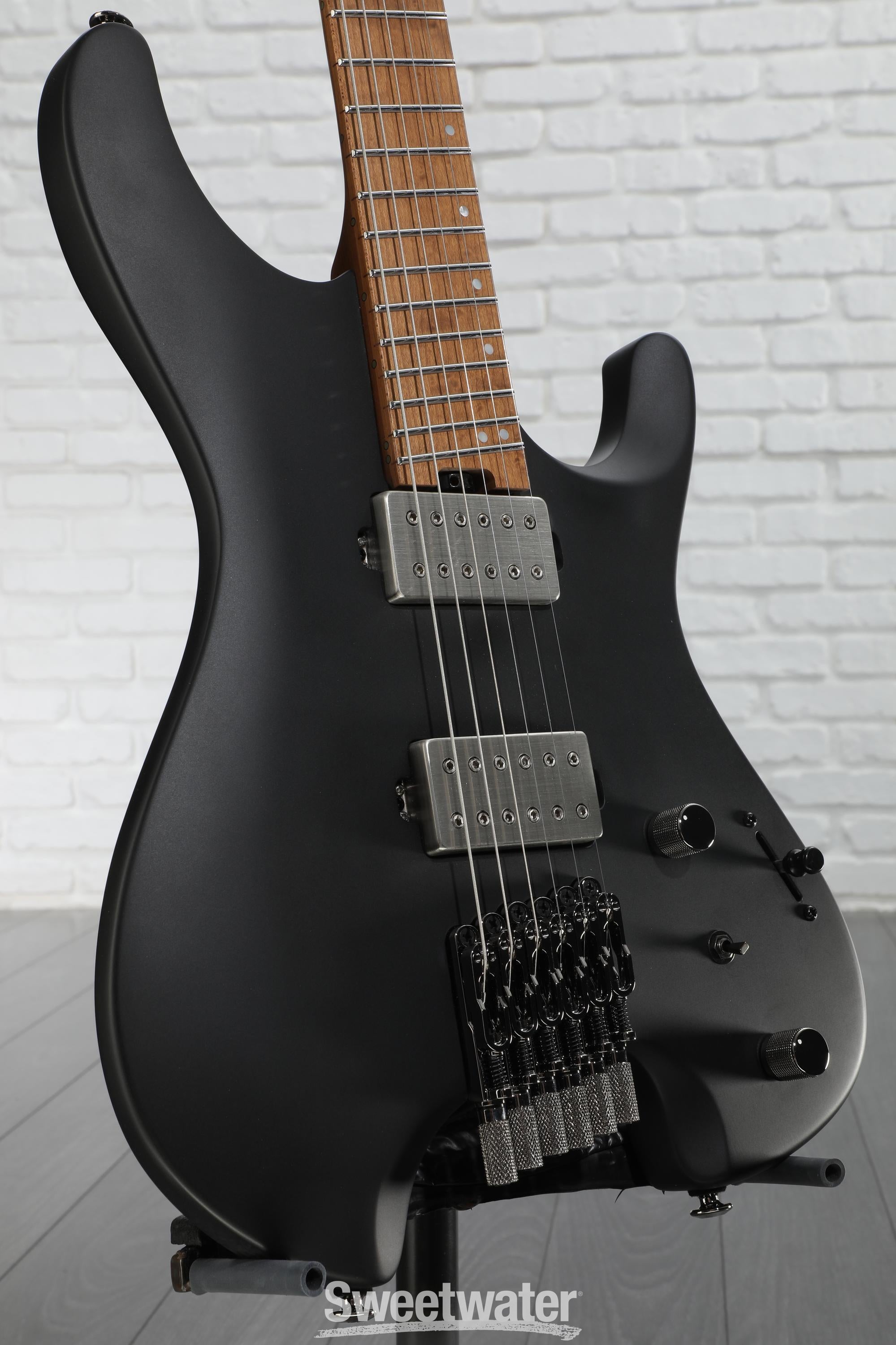 Ibanez QX52 Electric Guitar - Flat Black | Sweetwater