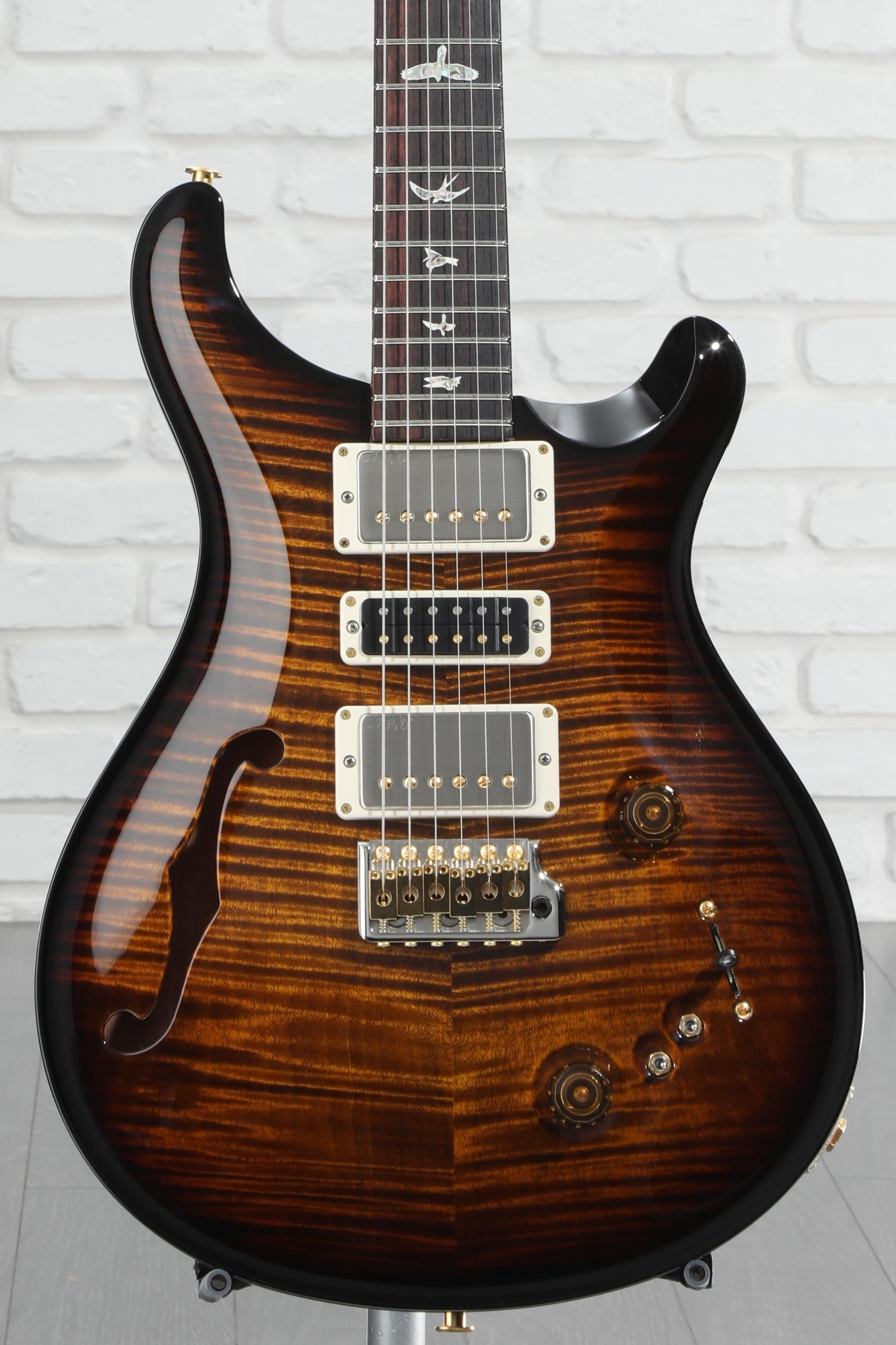 PRS Special Semi-Hollow 10-Top Electric Guitar - Black Gold