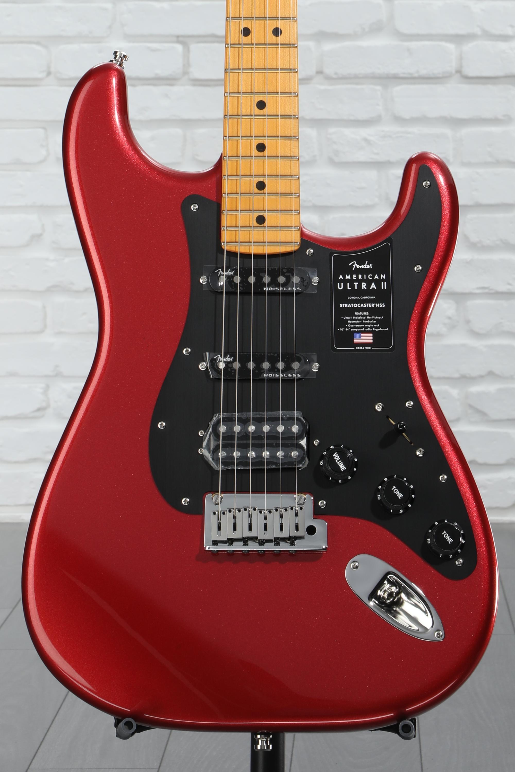 Fender American Ultra II Stratocaster HSS Electric Guitar