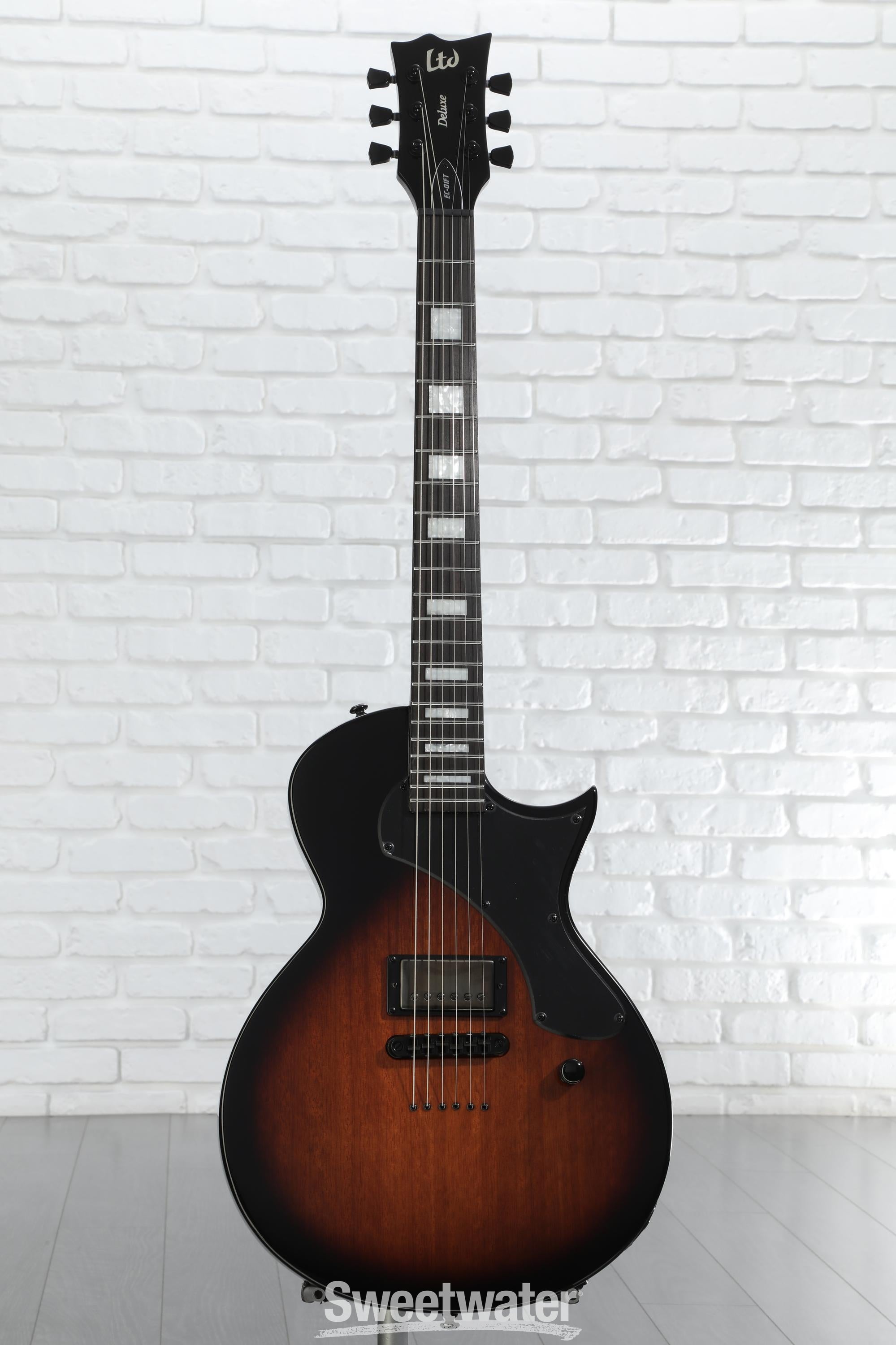 ESP LTD EC-01FT Electric Guitar - Vintage Burst | Sweetwater ESP LTD EC-01FT Electric Guitar - Vintage Burst | Sweetwater