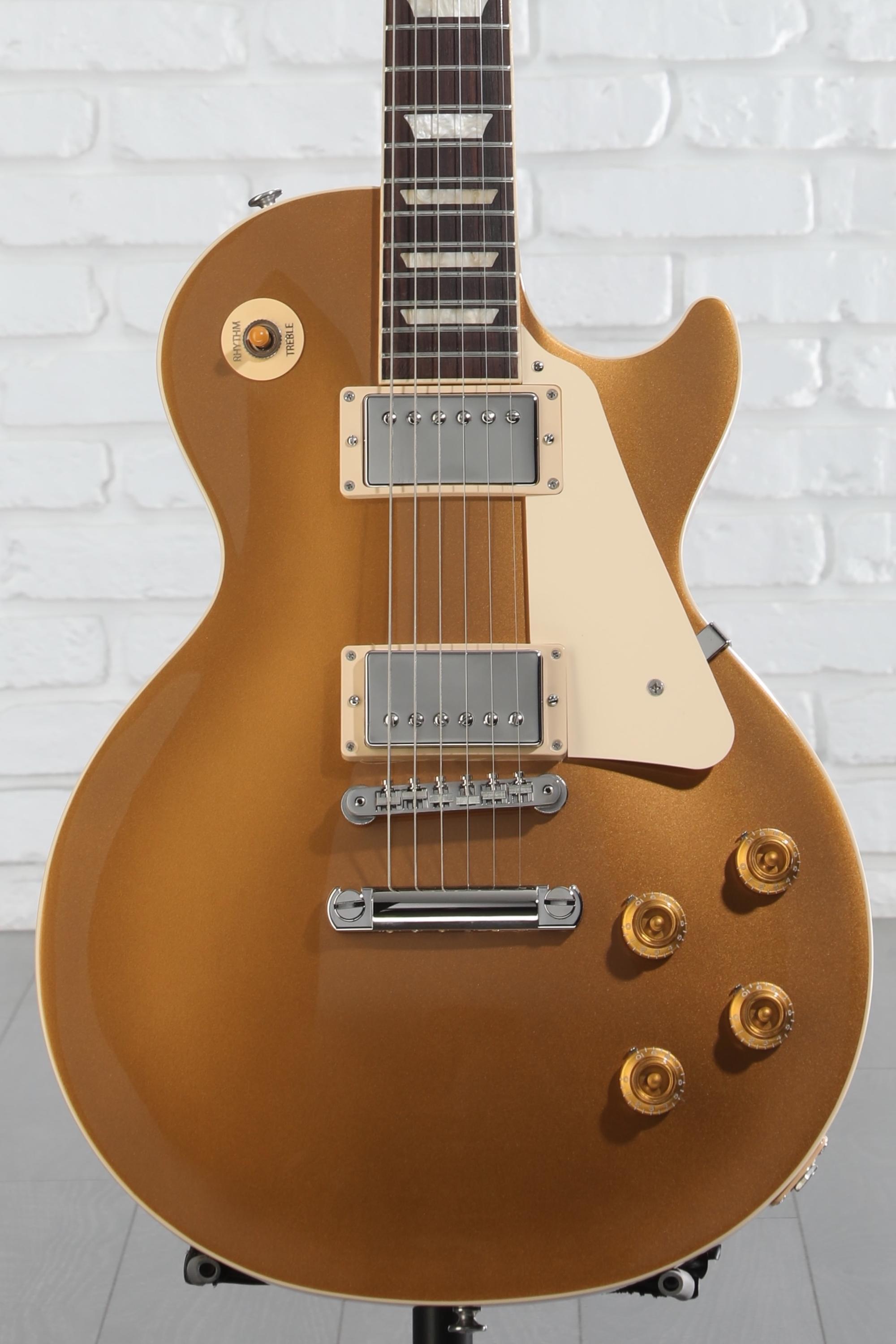 Gibson LesPaul【極美品】50'Standard goldtop Gibson Les Paul Standard '50s P-90 Electric Guitar | Music