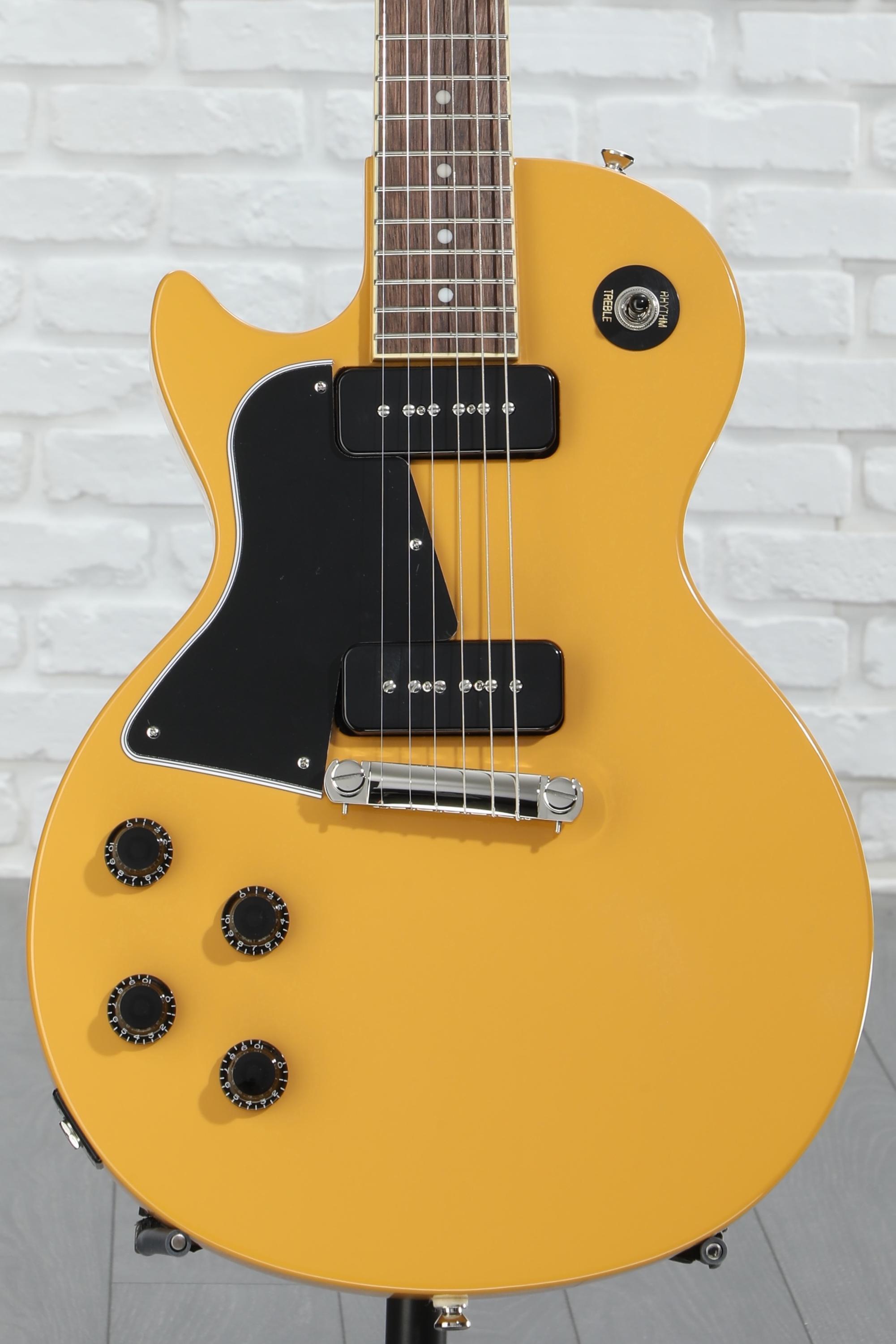 Amazon.com: Epiphone Les Paul Special Left Handed, TV Yellow