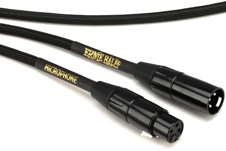 Ernie Ball P06390 Braided Microphone Cable - 5 foot