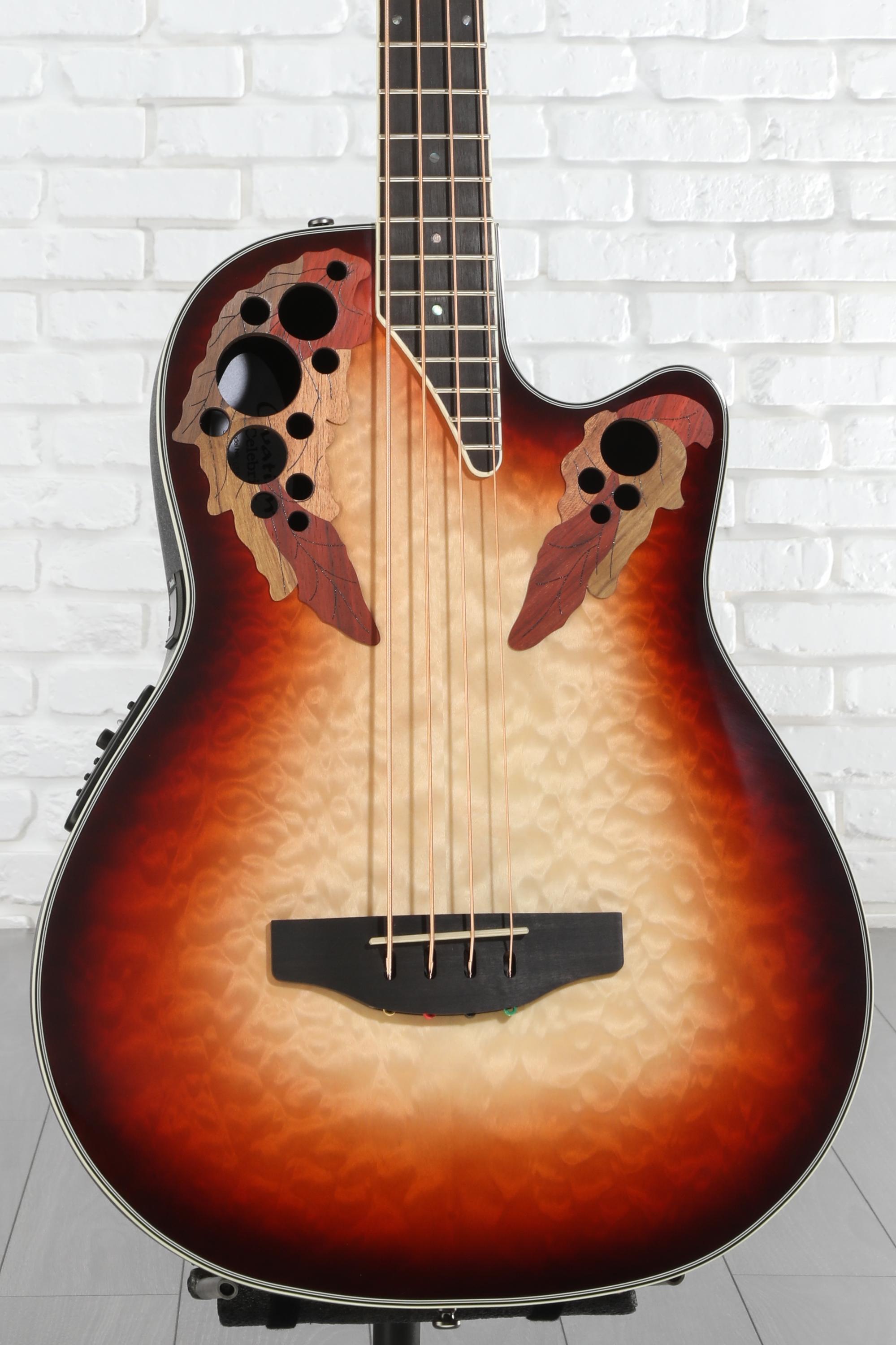 Ovation Celebrity Elite Plus Bass CEB44X-7C Mid-depth Acoustic