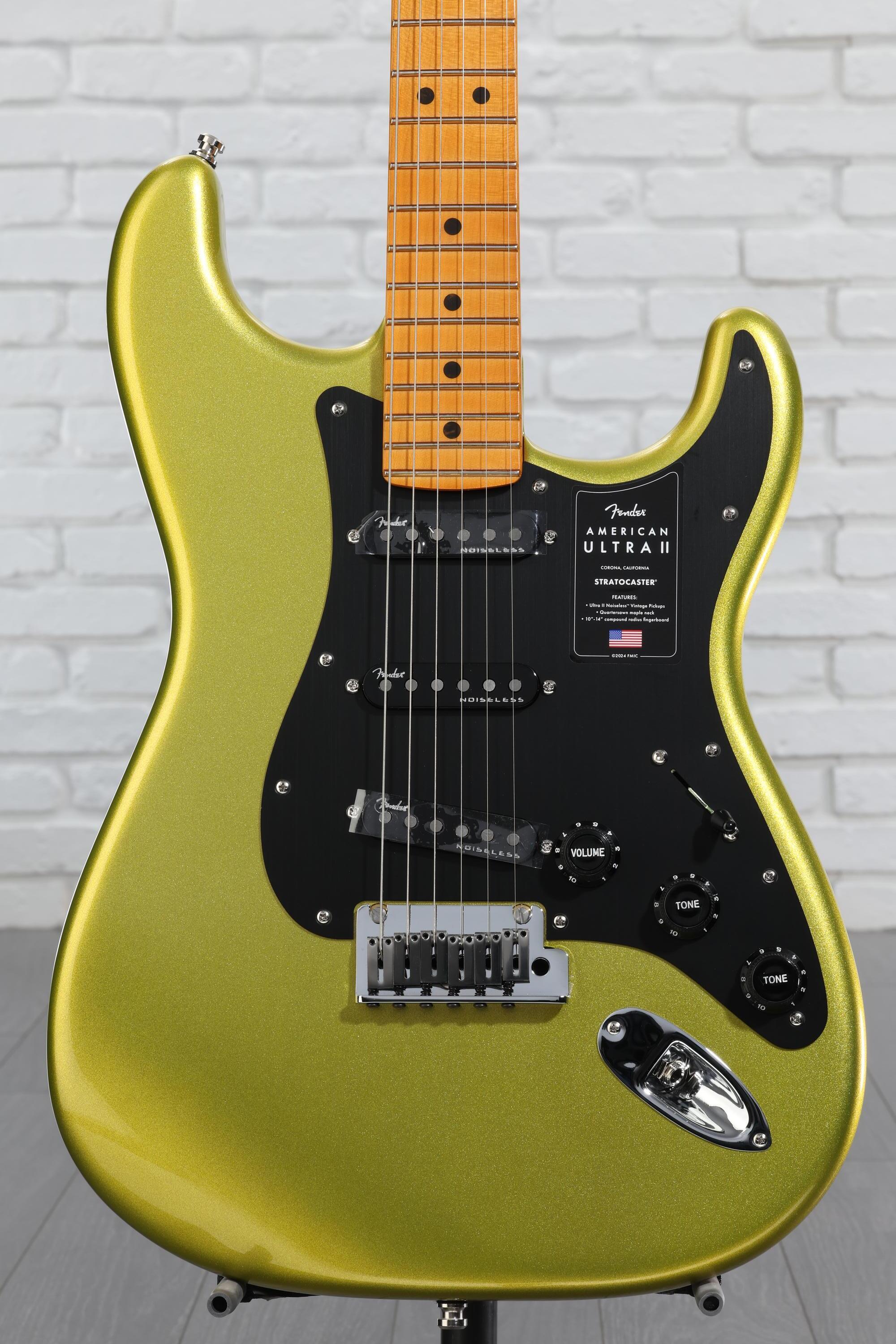 Fender American Ultra II Stratocaster Electric Guitar - Solar