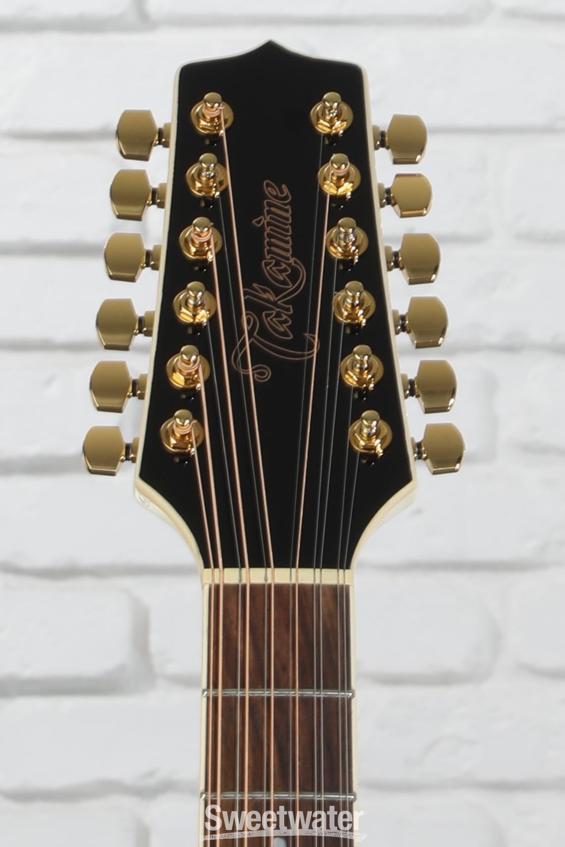 Takamine GD-37CE PW 12-string Acoustic-electric Guitar - Pearl White