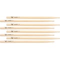 Photo of Vater American Hickory Drumsticks 4-pack - Los Angeles 5A - Wood Tip