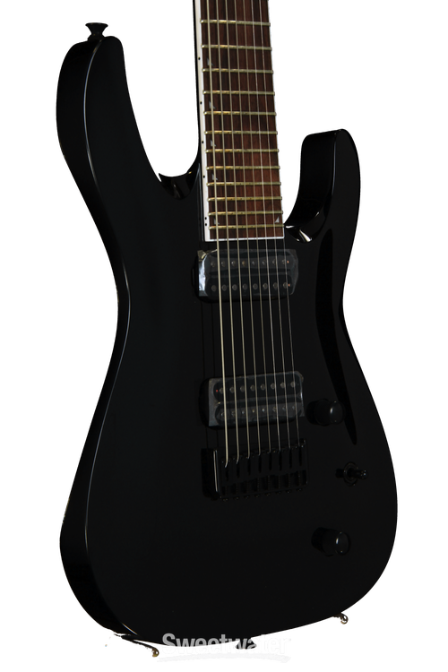 Jackson Archtop Soloist Quilt 8-string - Gloss Black